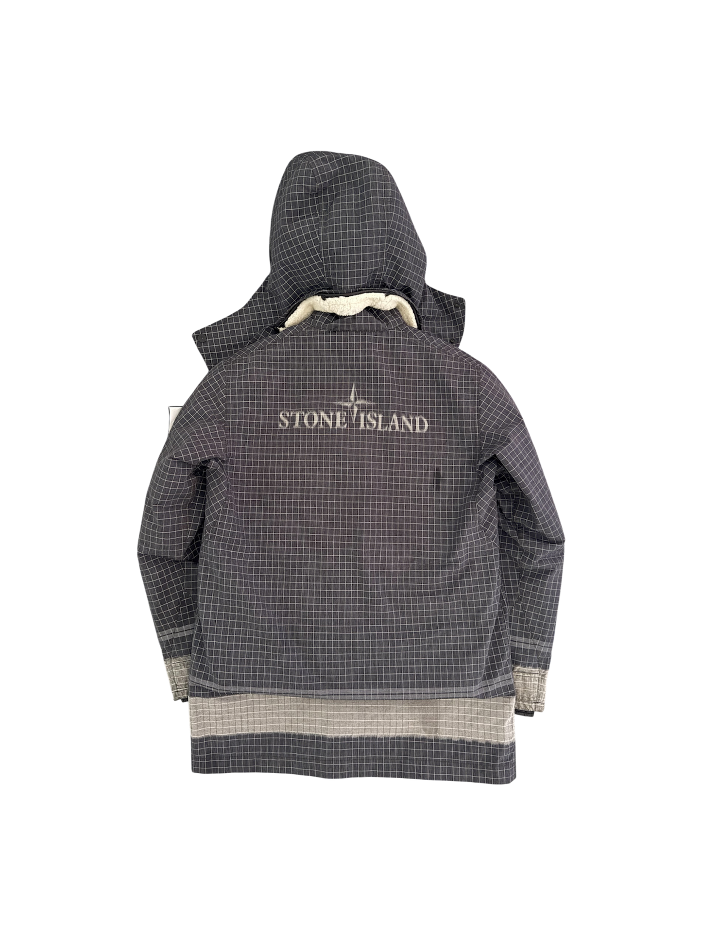 Parka Stone Island 'Reflective Ripstop Chinè' - Small