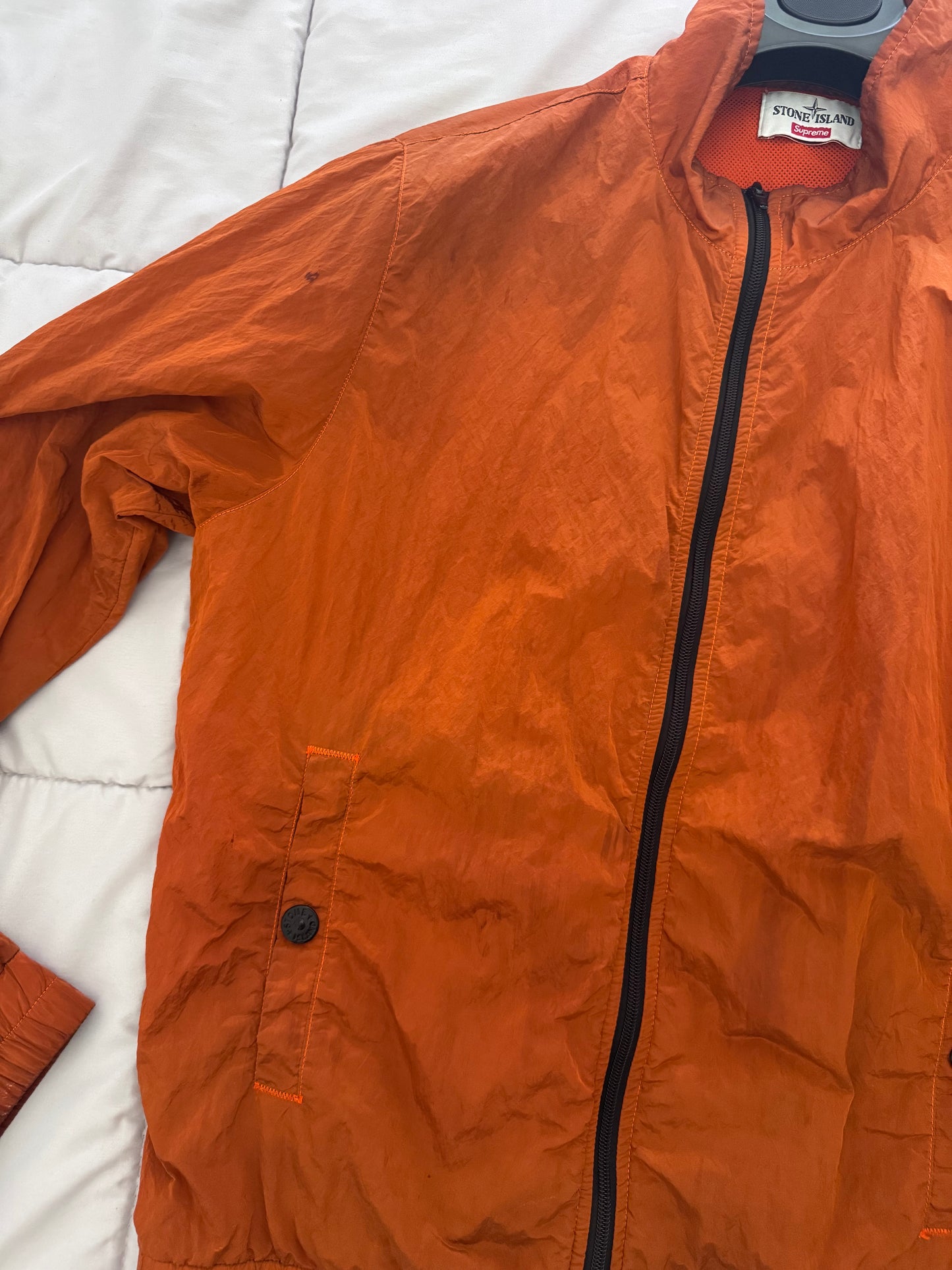 Giacca Stone Island x Supreme 'Nylon Metal' - Large