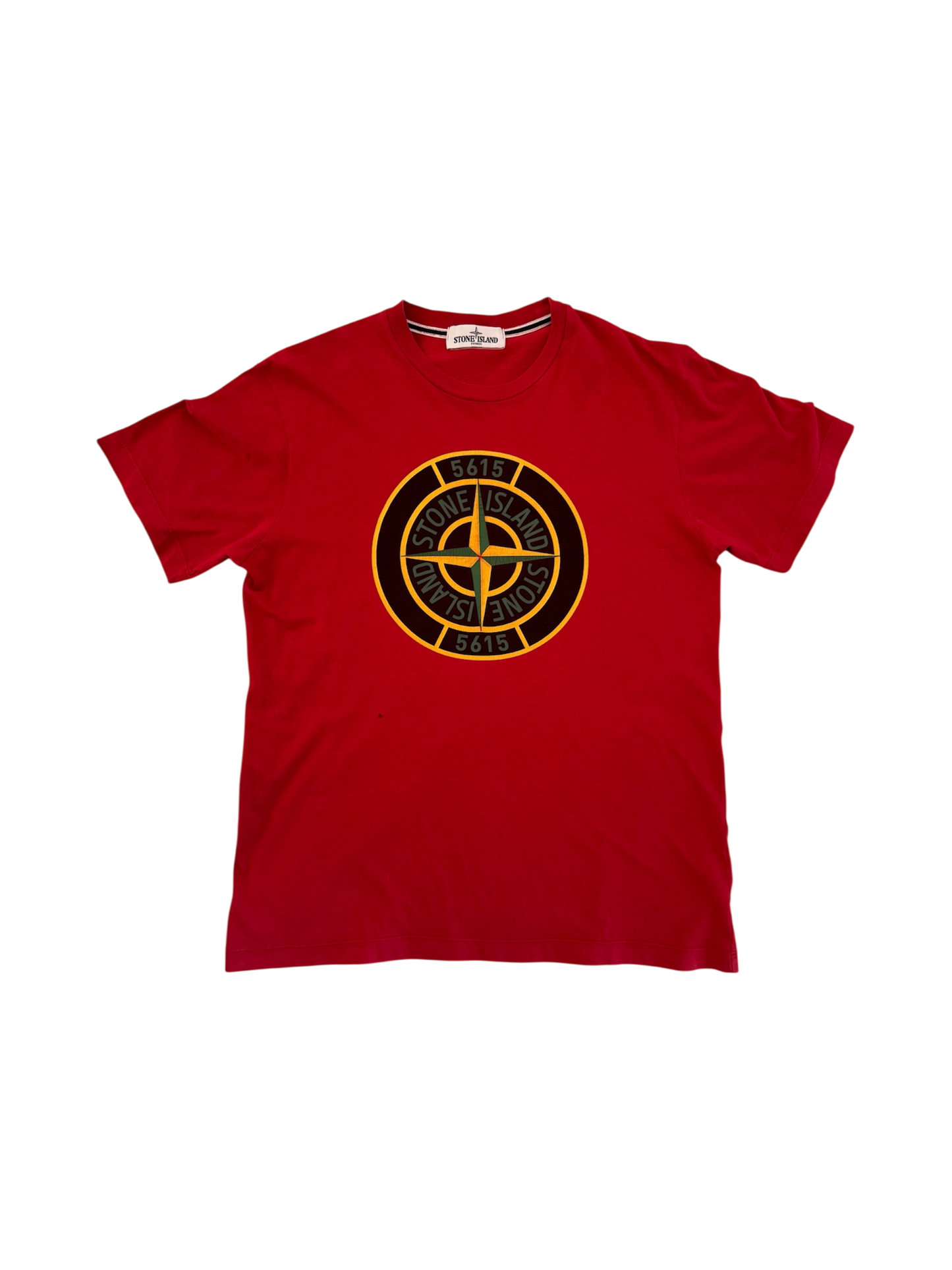 T-Shirt Rossa Stone Island - Medium