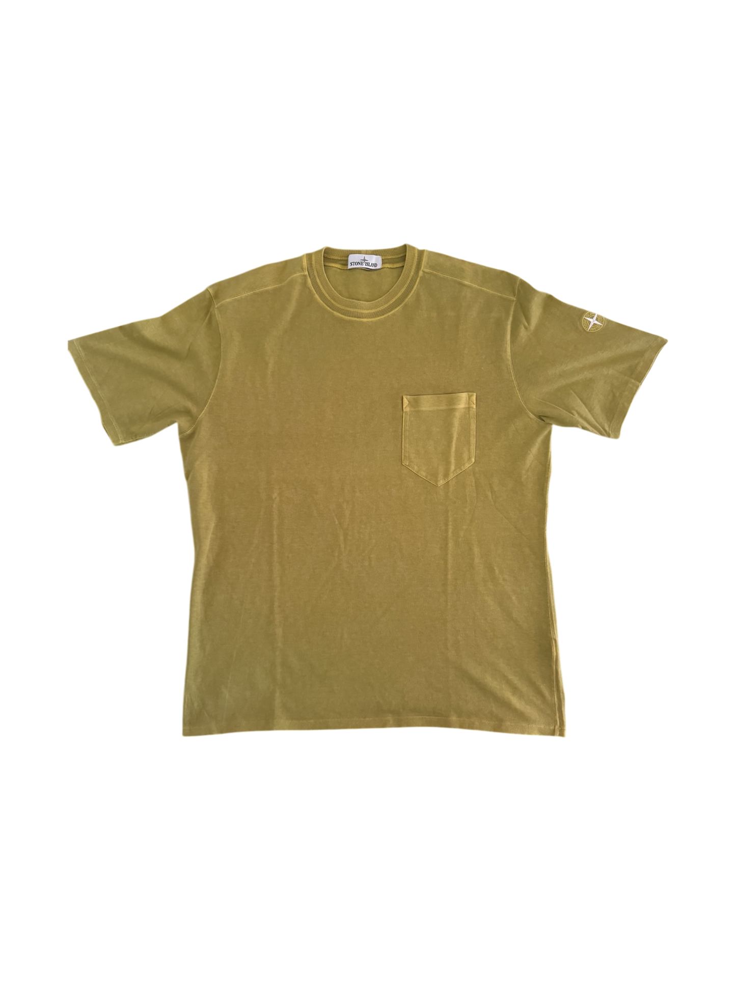 T-Shirt Stone Island Gialla - XL