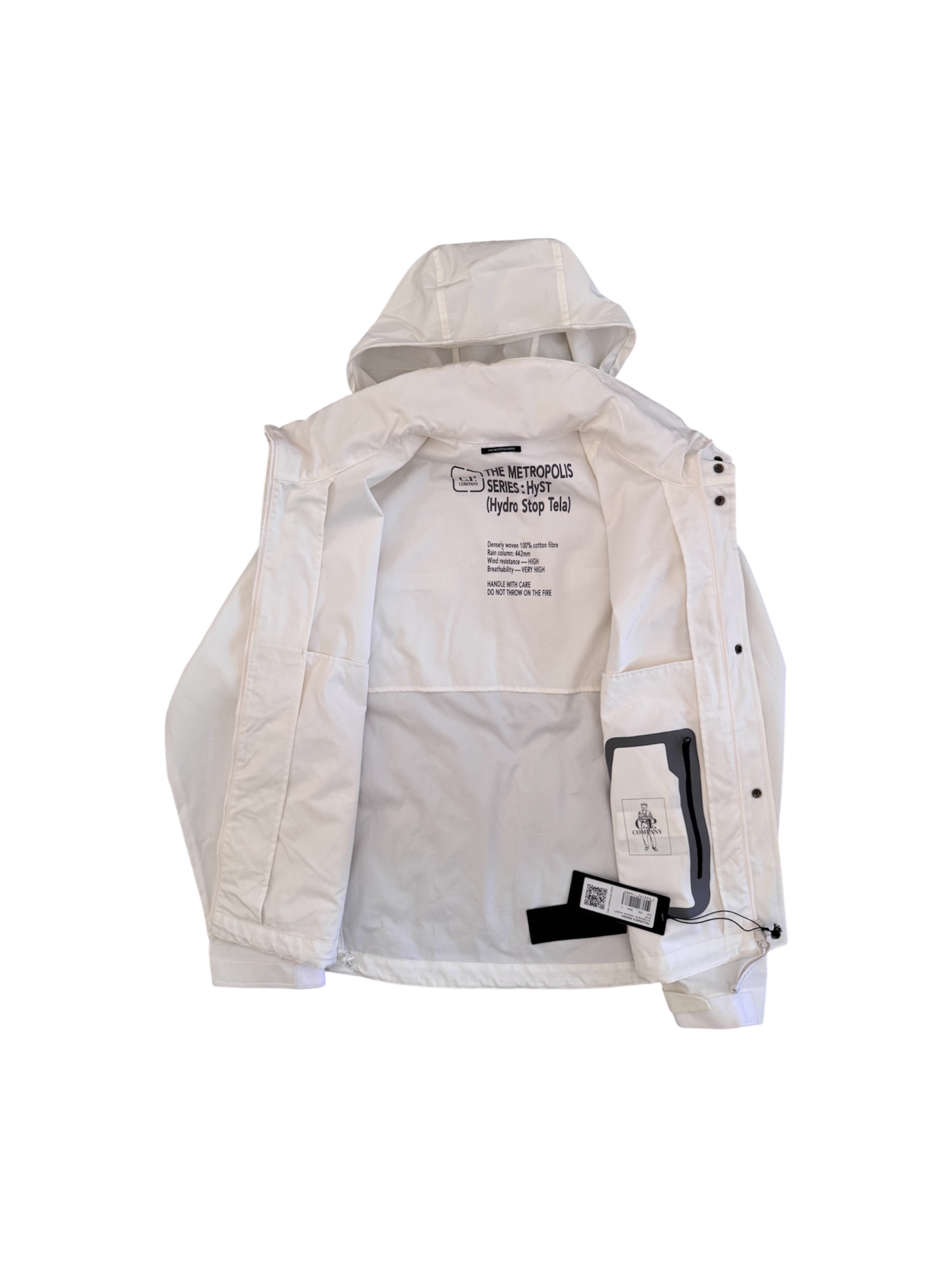 Giacca C.P. Company Metropolis Bianca - Large