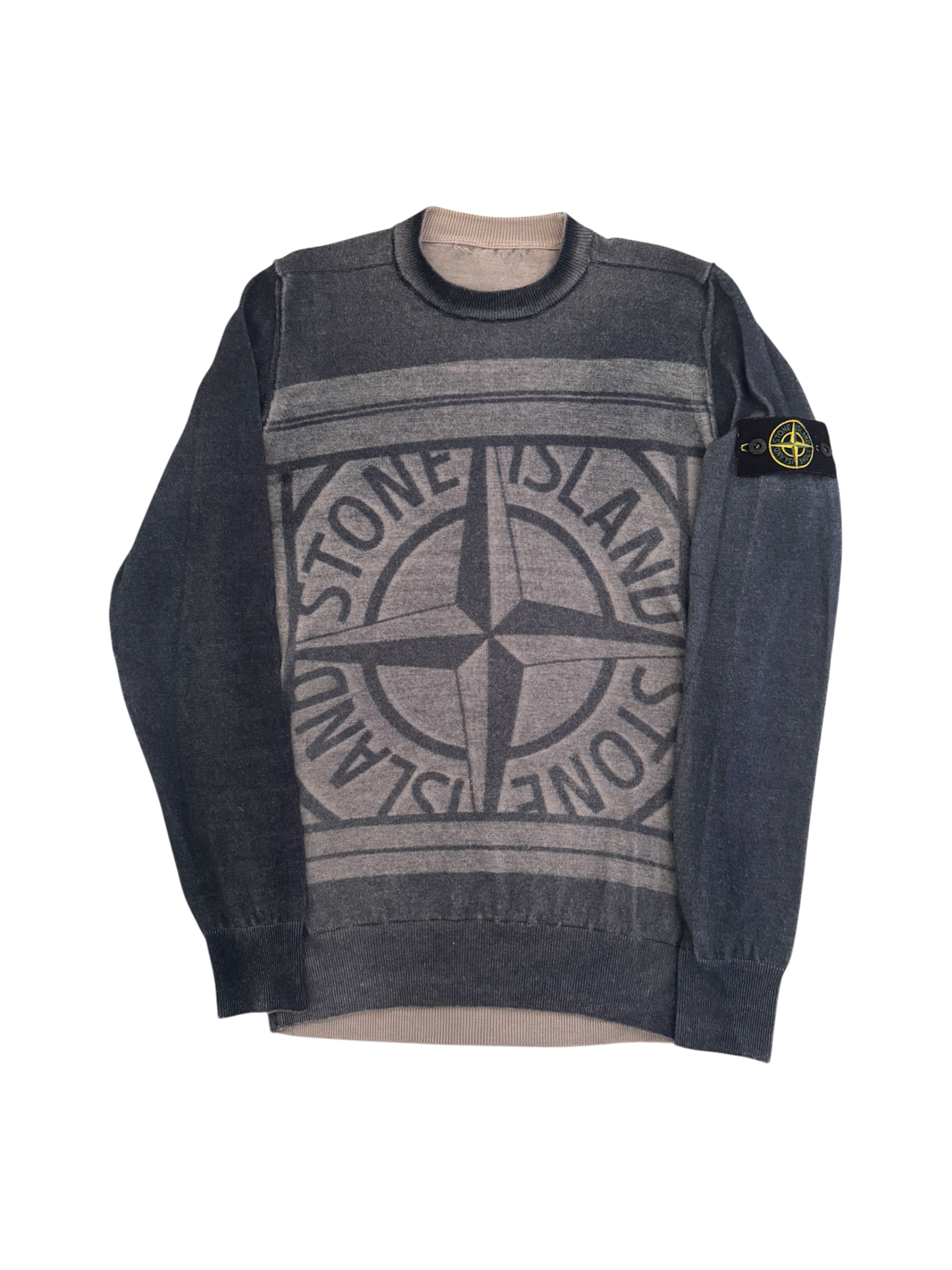 Maglione Reversibile Stone Island Compass Logo - Small