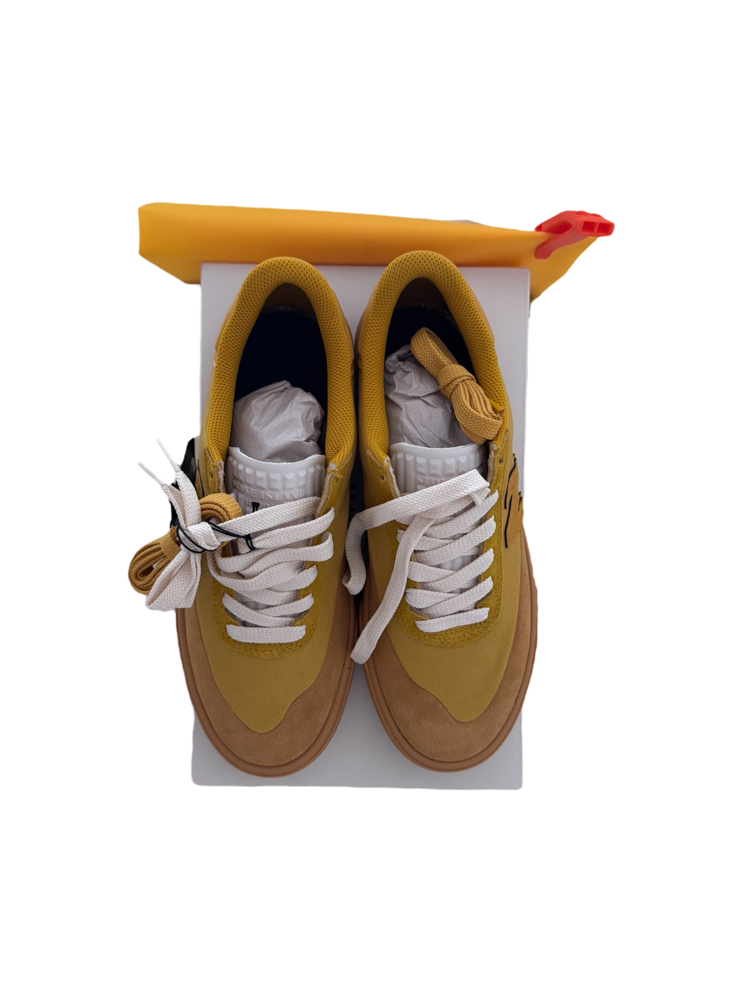 Stone Island x New Balance Yellow Marina Sneakers - 44 EU