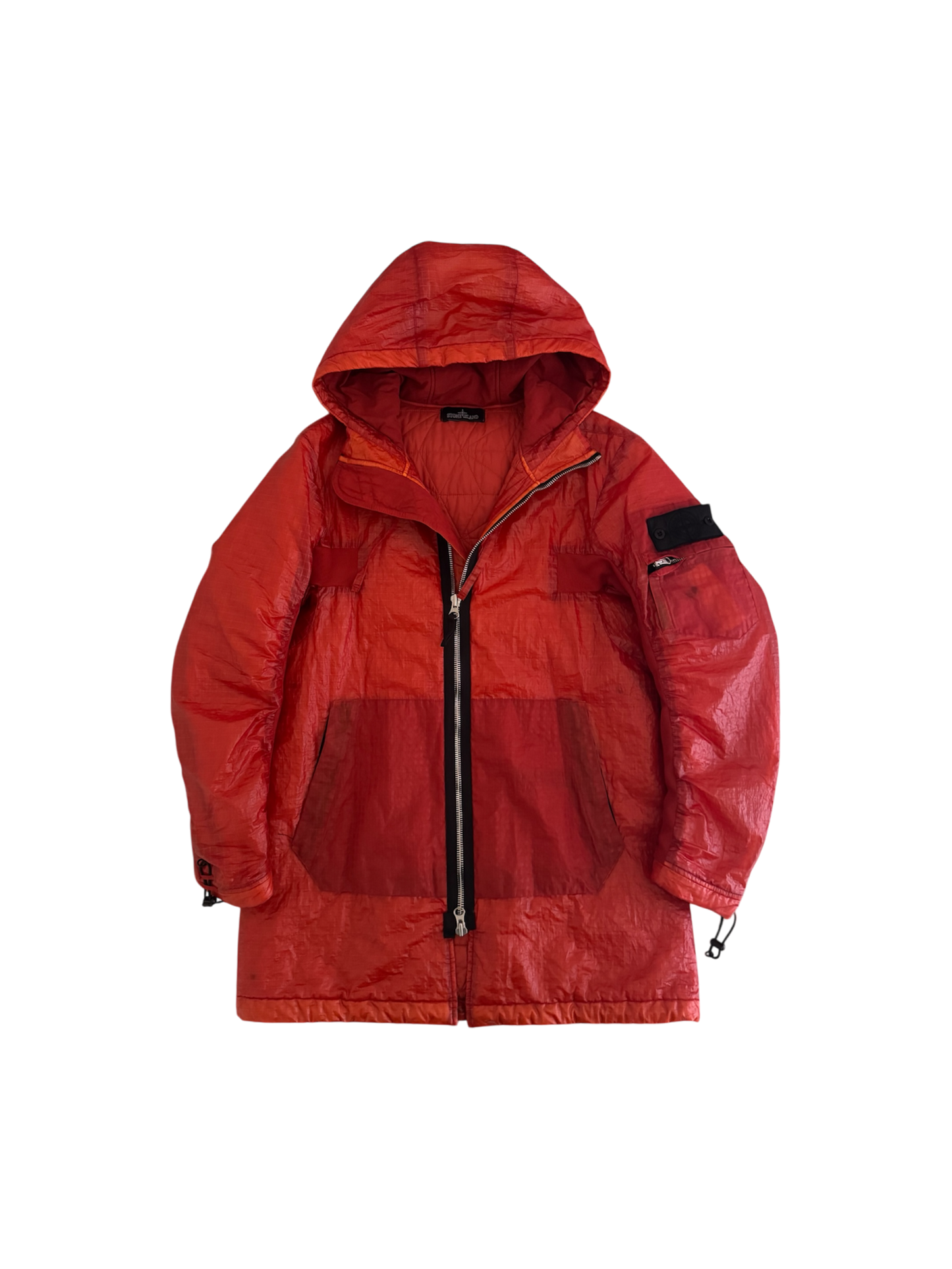 Stone Island Shadow Project 'Dual Grid Nylon' Parka - Small