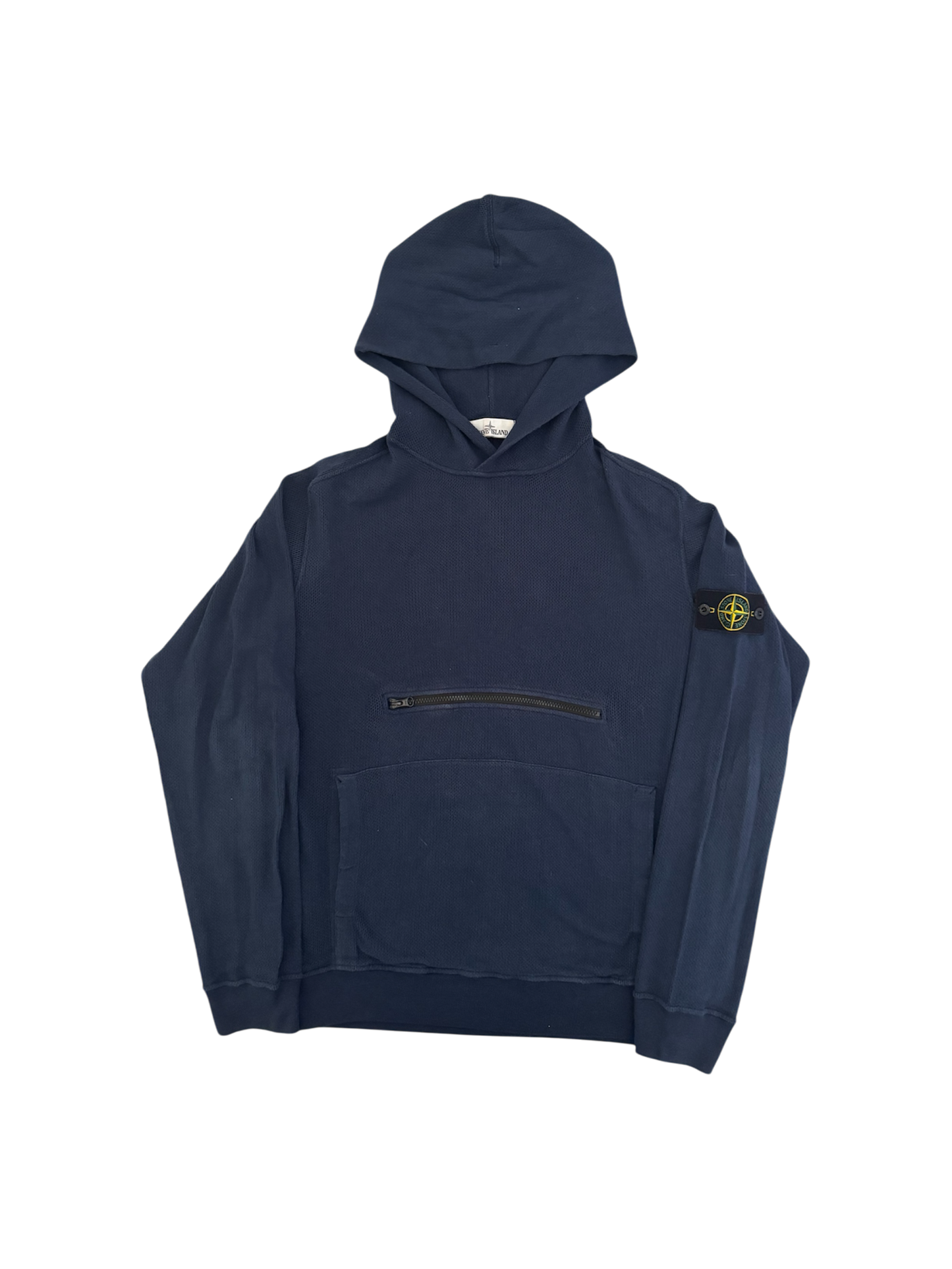 Stone Island Knitted Hoodie Blu 2019 - XL