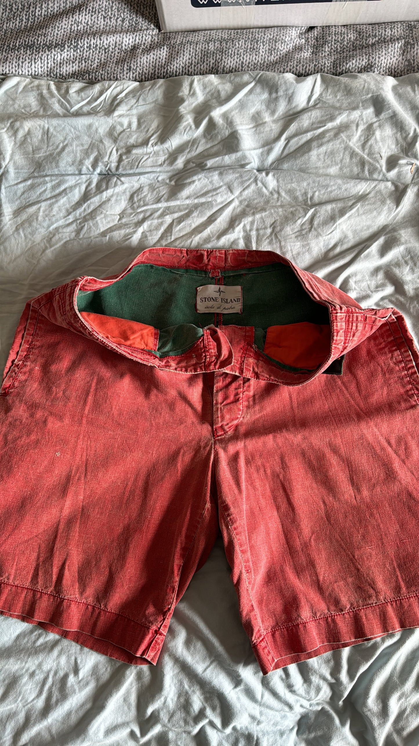 Bermuda Stone Island Tela Stella Anni 80' - Large