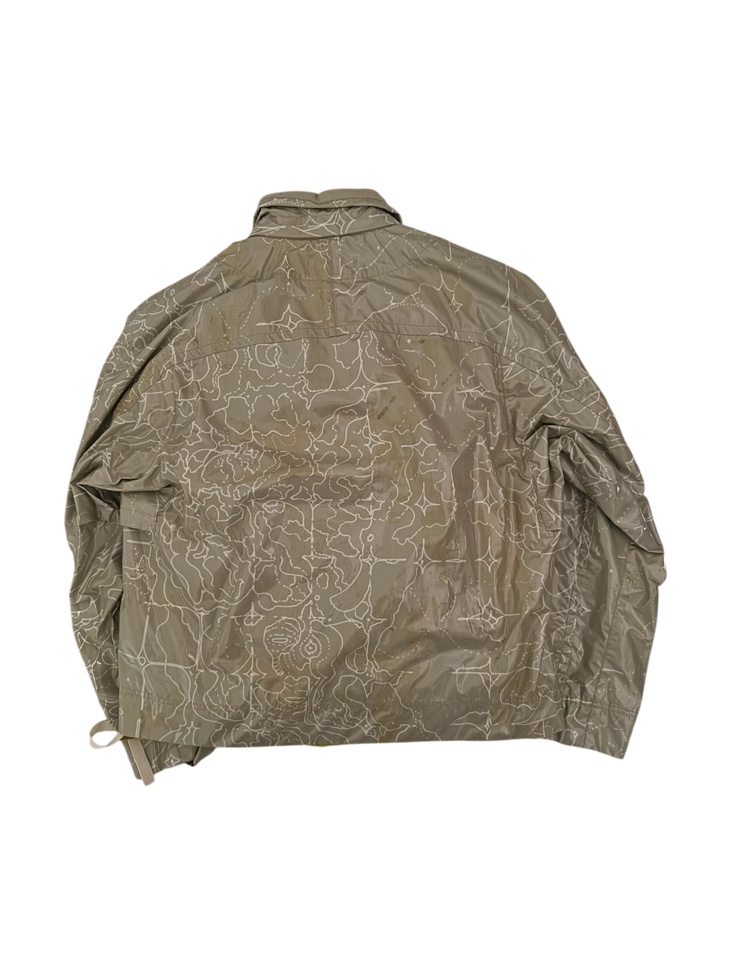 Stone Island Shadow Project Yellow 'Glass Poplin' Liner Jacket - Medium