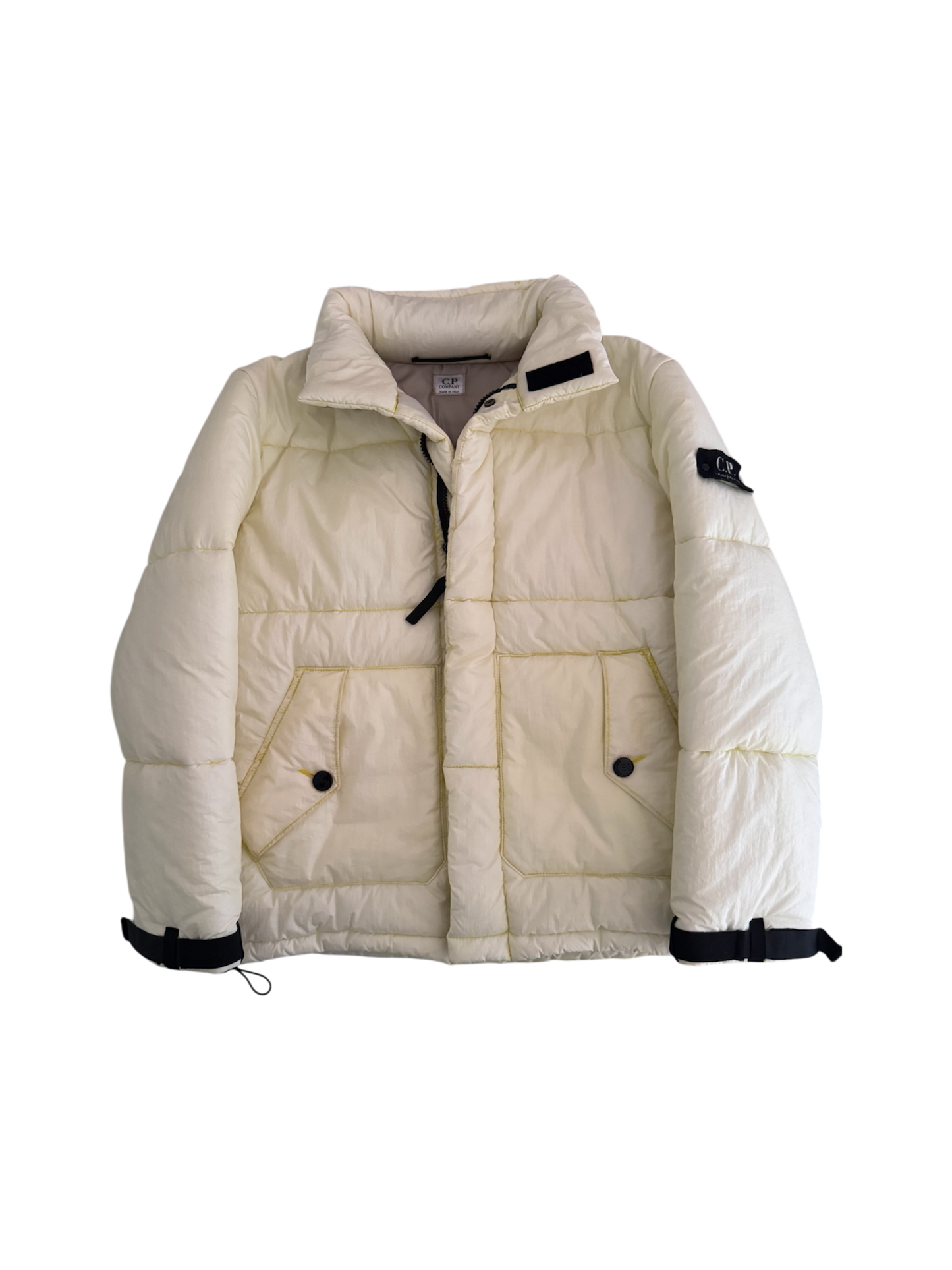 C.P. Company White/Green 'Ice Jacket' - Small