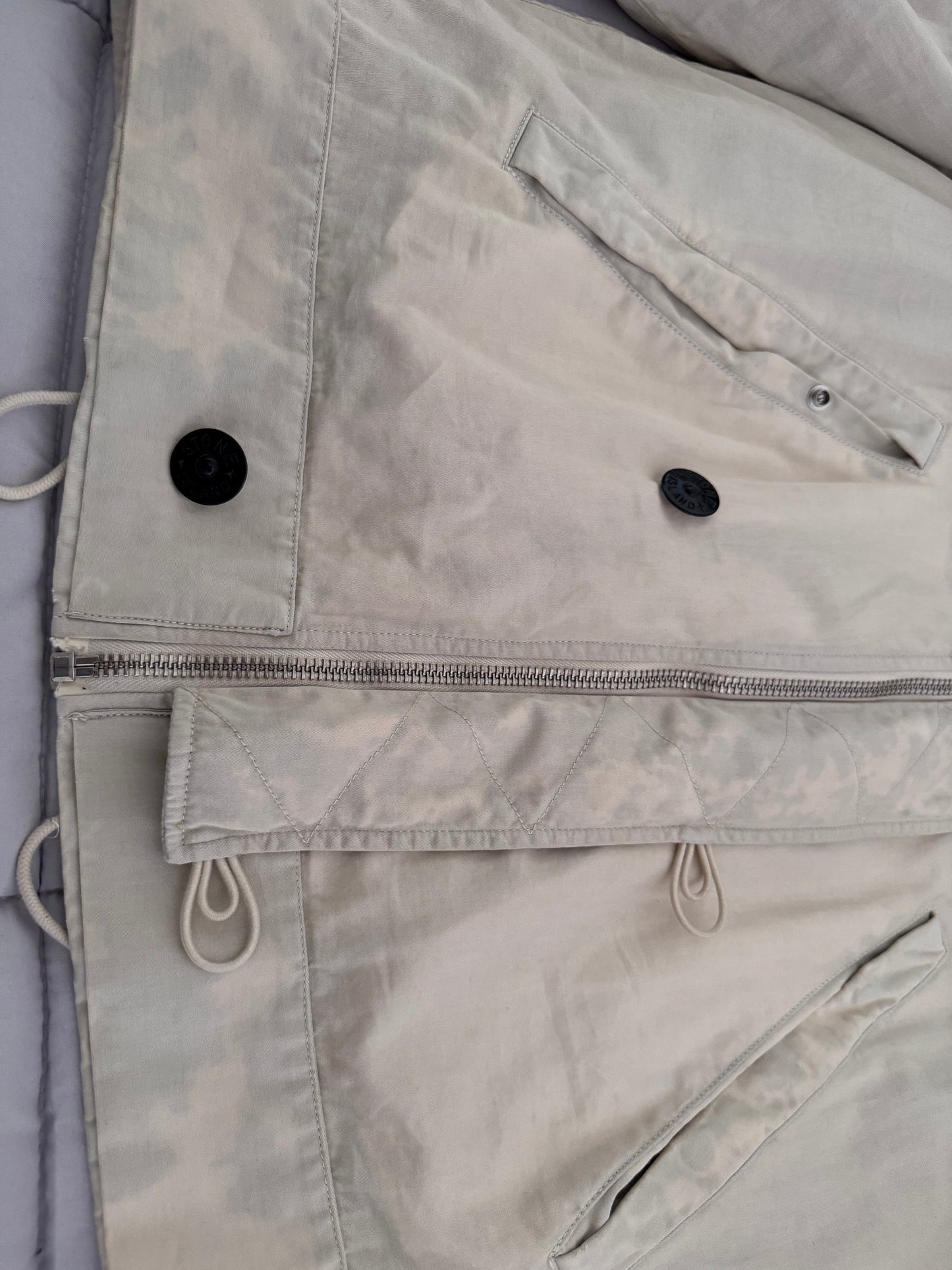Giacca Stone Island 'Wool Liner Raso Gommato' - Large