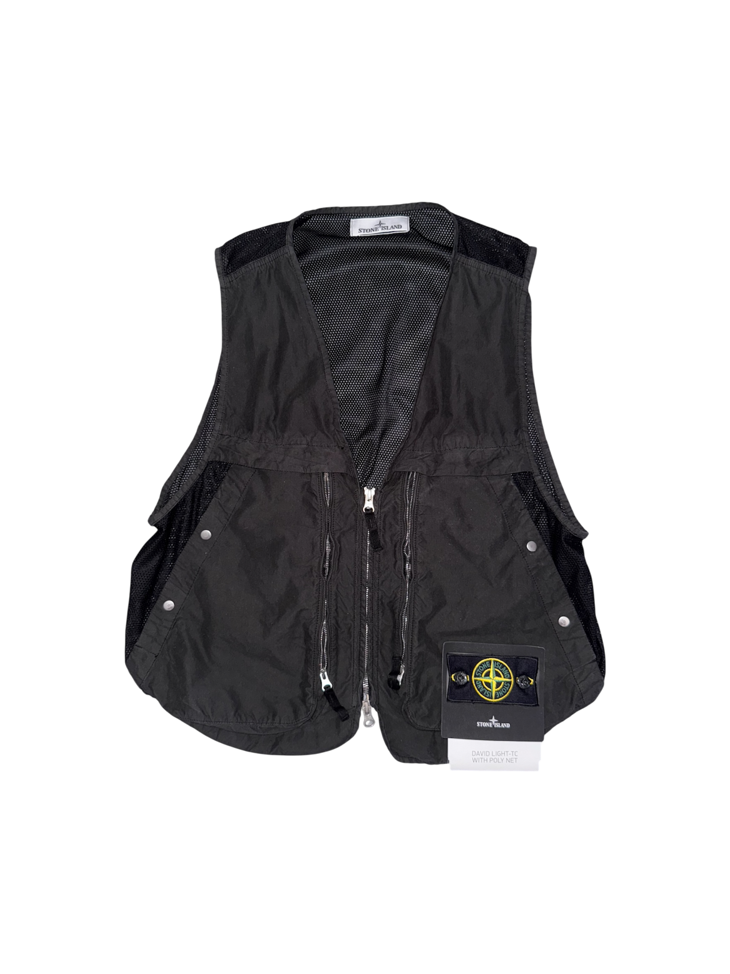 Gilet Stone Island 'David LIght Poly Net' - Small