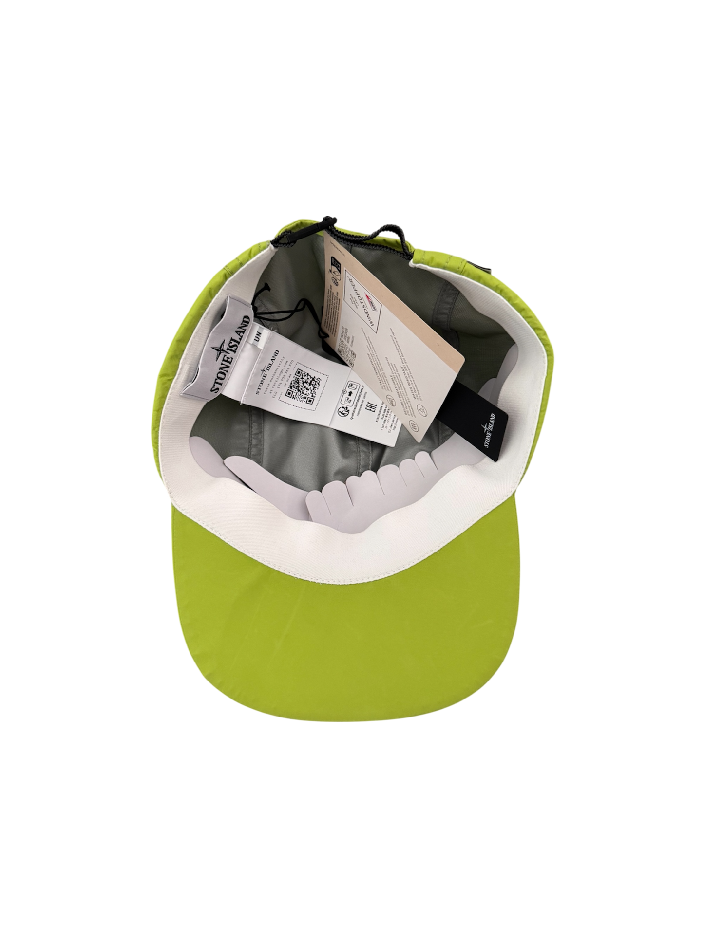 Stone Island Lime Stellina Goretex Cap - Unisize