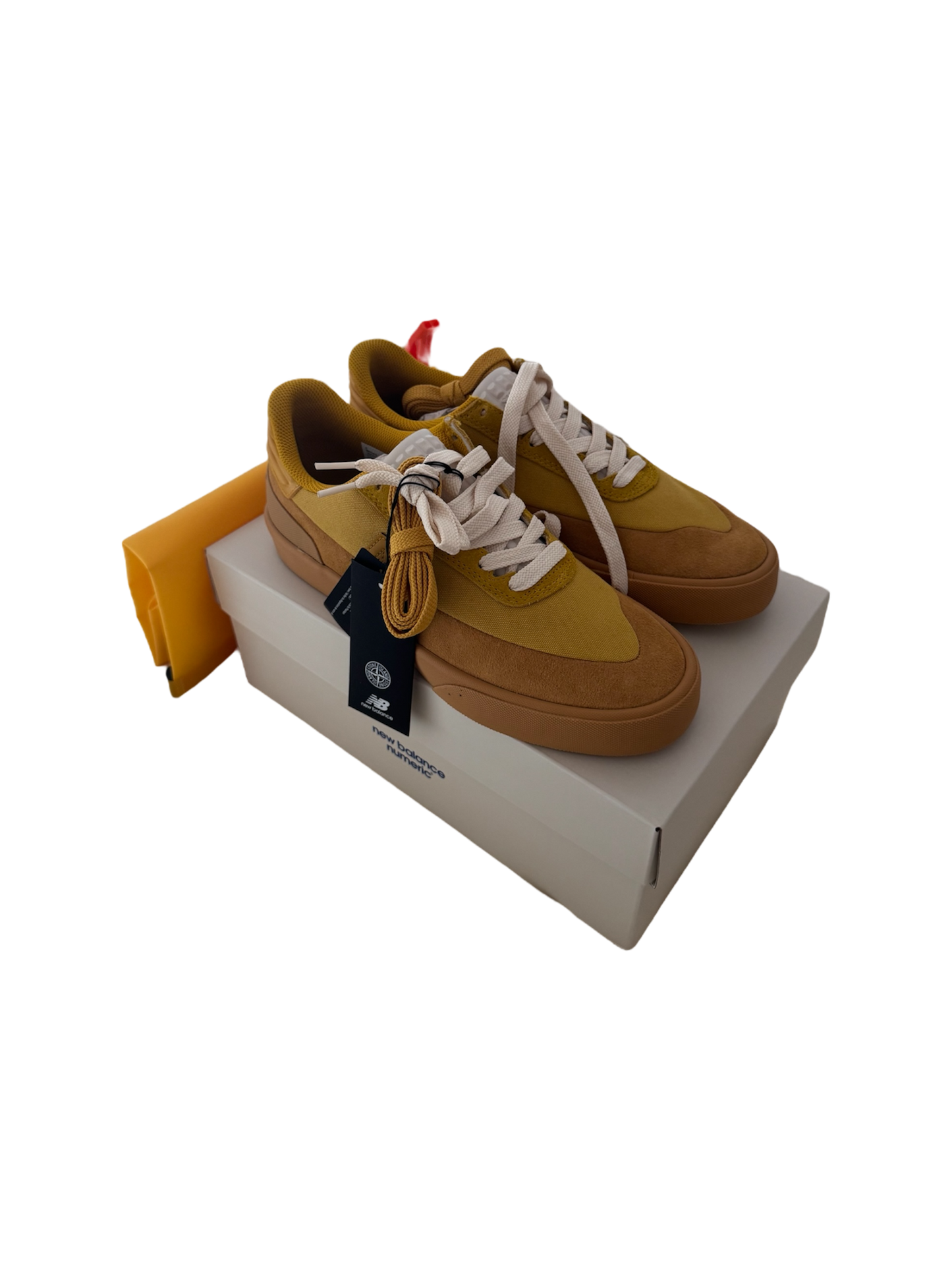 Stone Island x New Balance Yellow Marina Sneakers - 44 EU