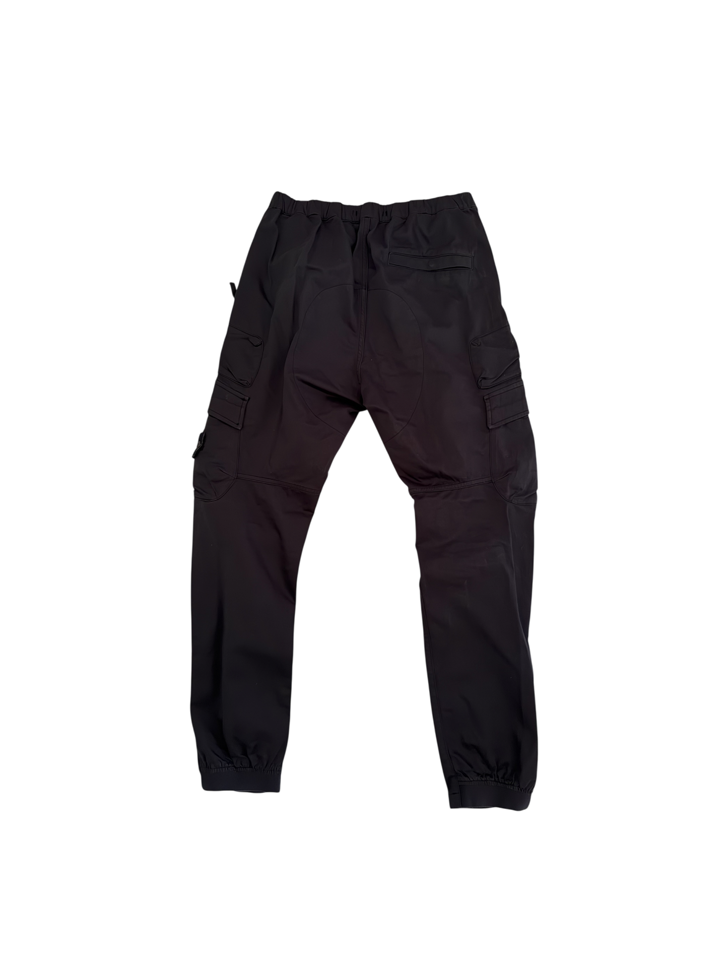 Stone Island Black RE-T Cargo Trousers - W32