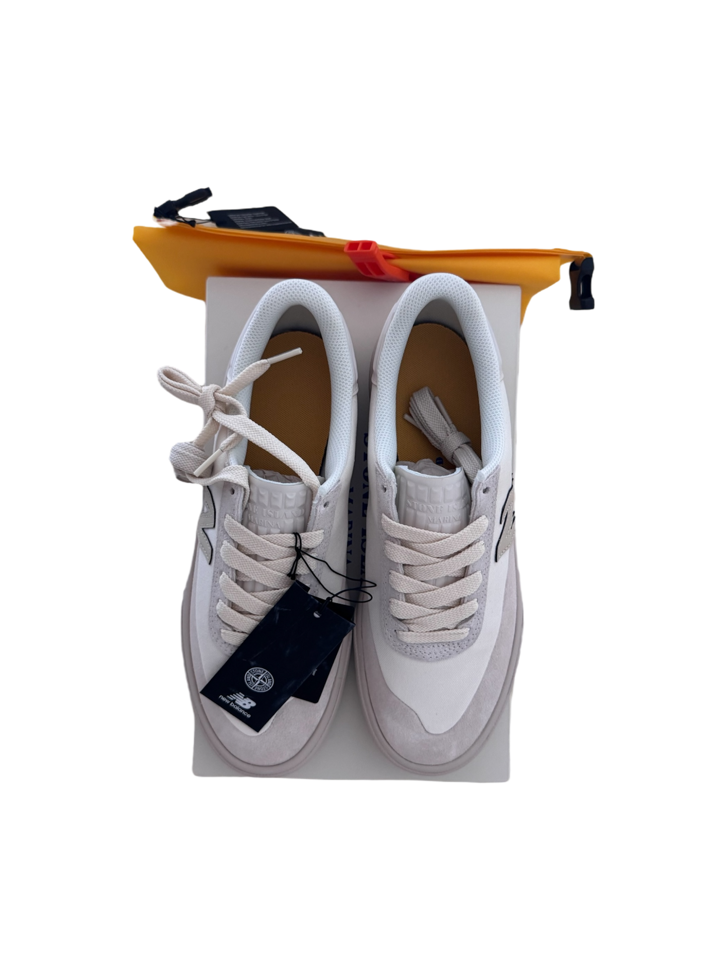 Stone Island x New Balance White Marina Sneakers - 44 EU