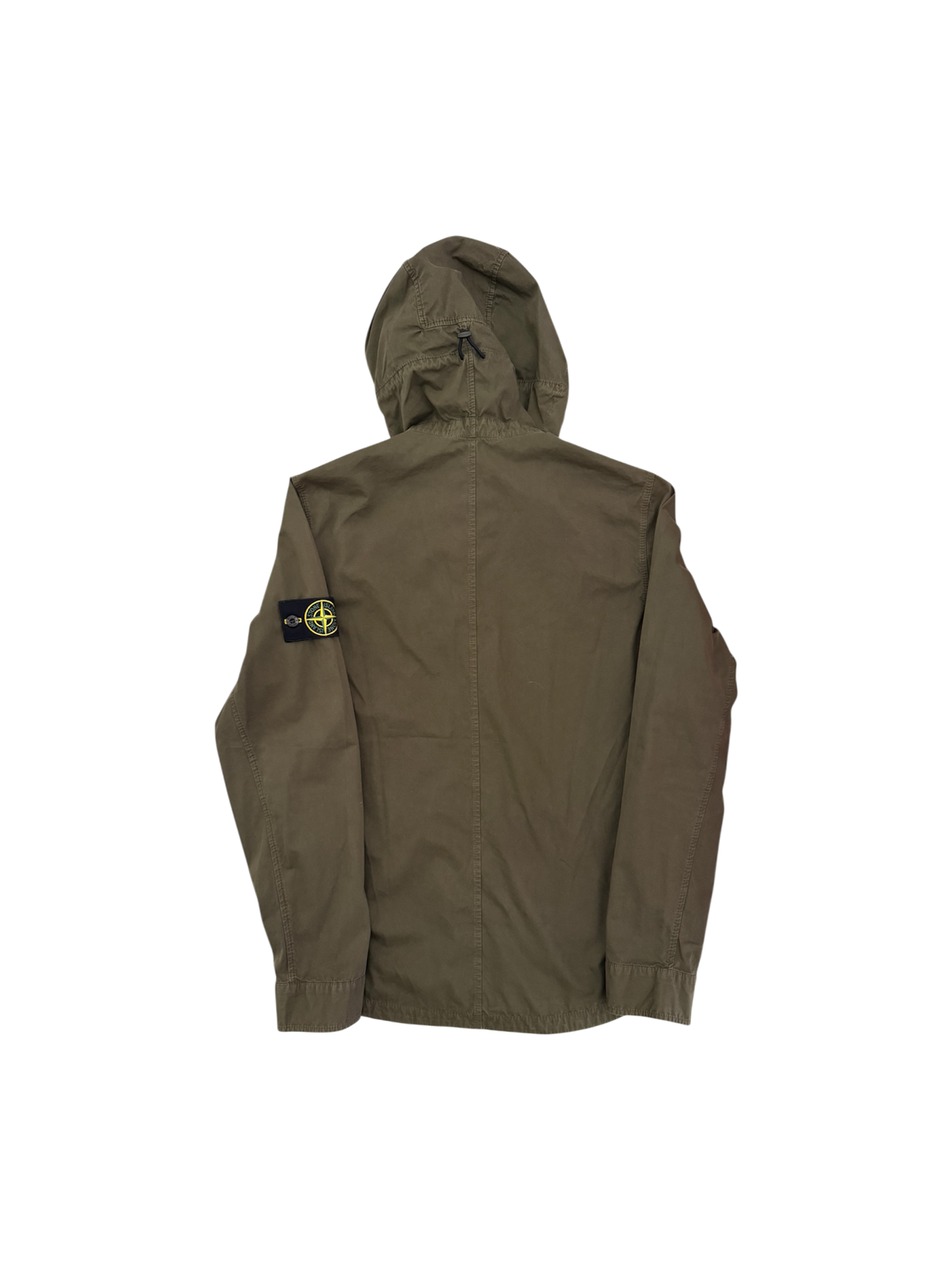 Stone Island Cotton Hoodie Overshirt - Small