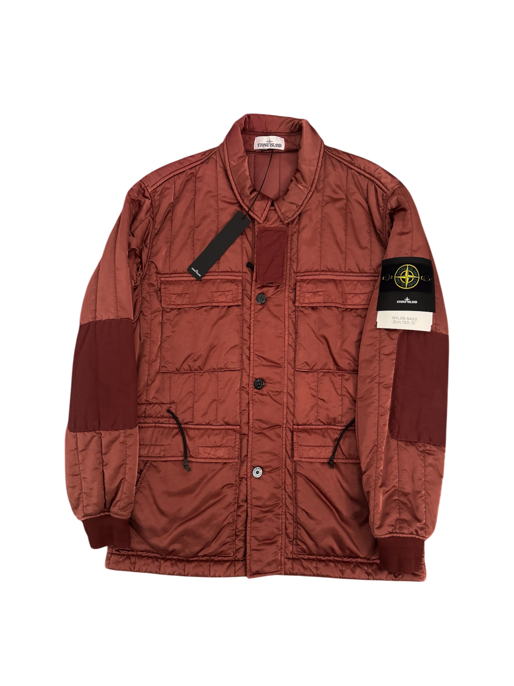 Stone Island 'Nylon Raso Quilted TC' Jacket - Large – MsBadge