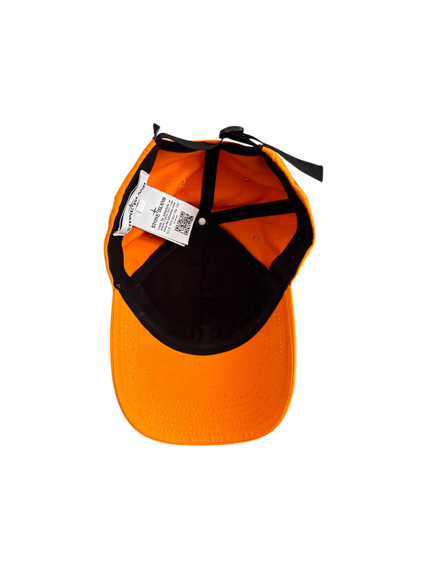 Stone Island Orange Cap - Medium