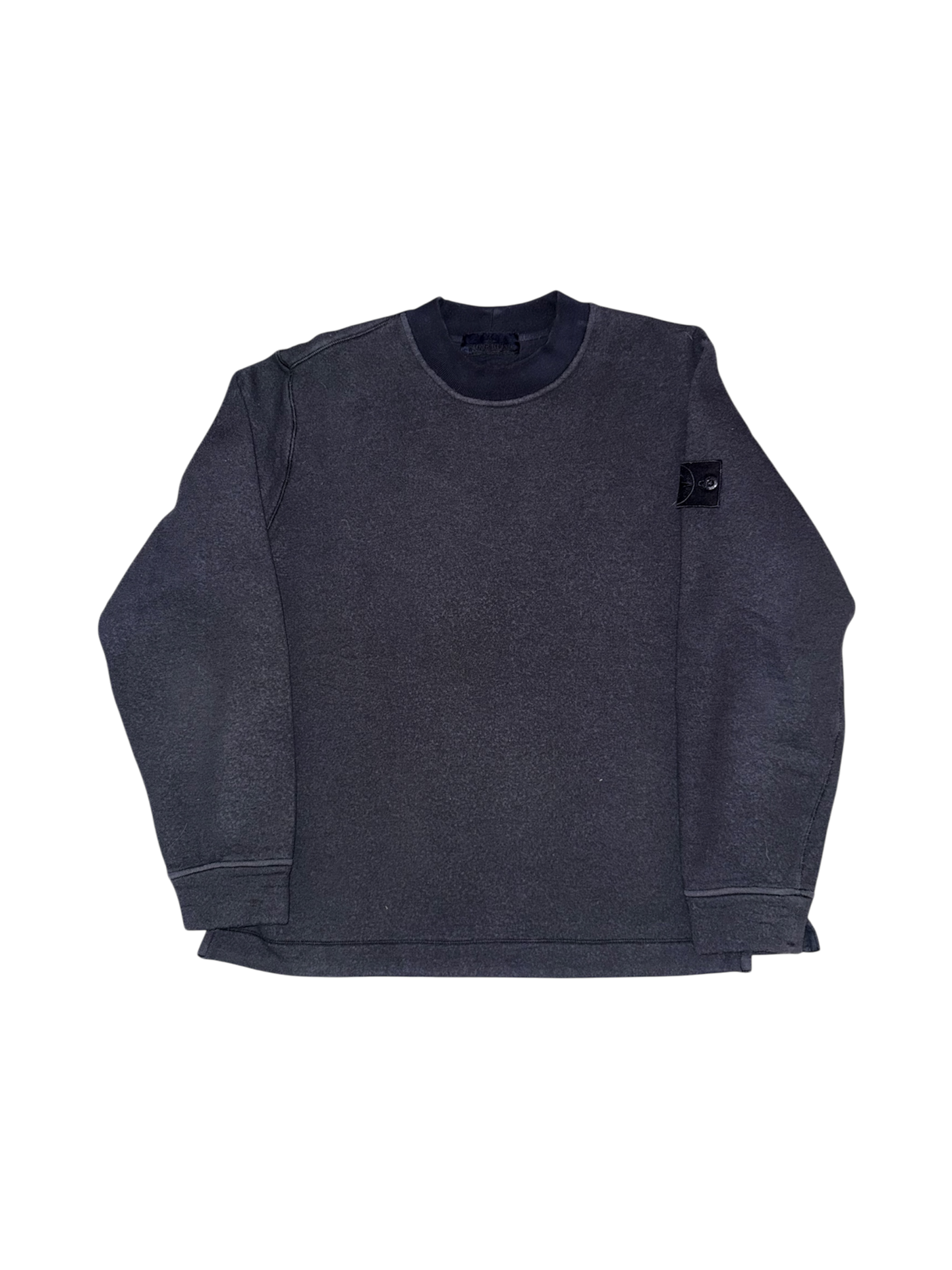 Maglione Stone Island Ghost Navy Lana/Cotone - Large