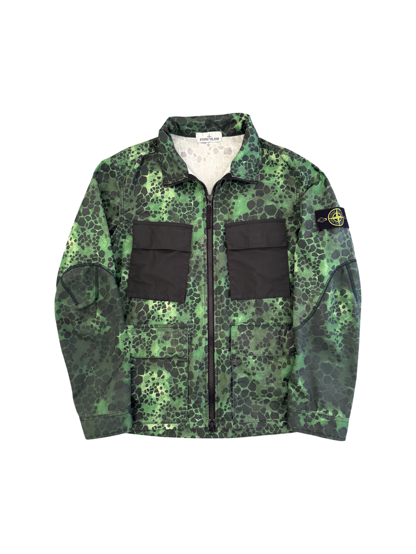 Stone Island '50 Fili Alligator Camo' Jacket - XL