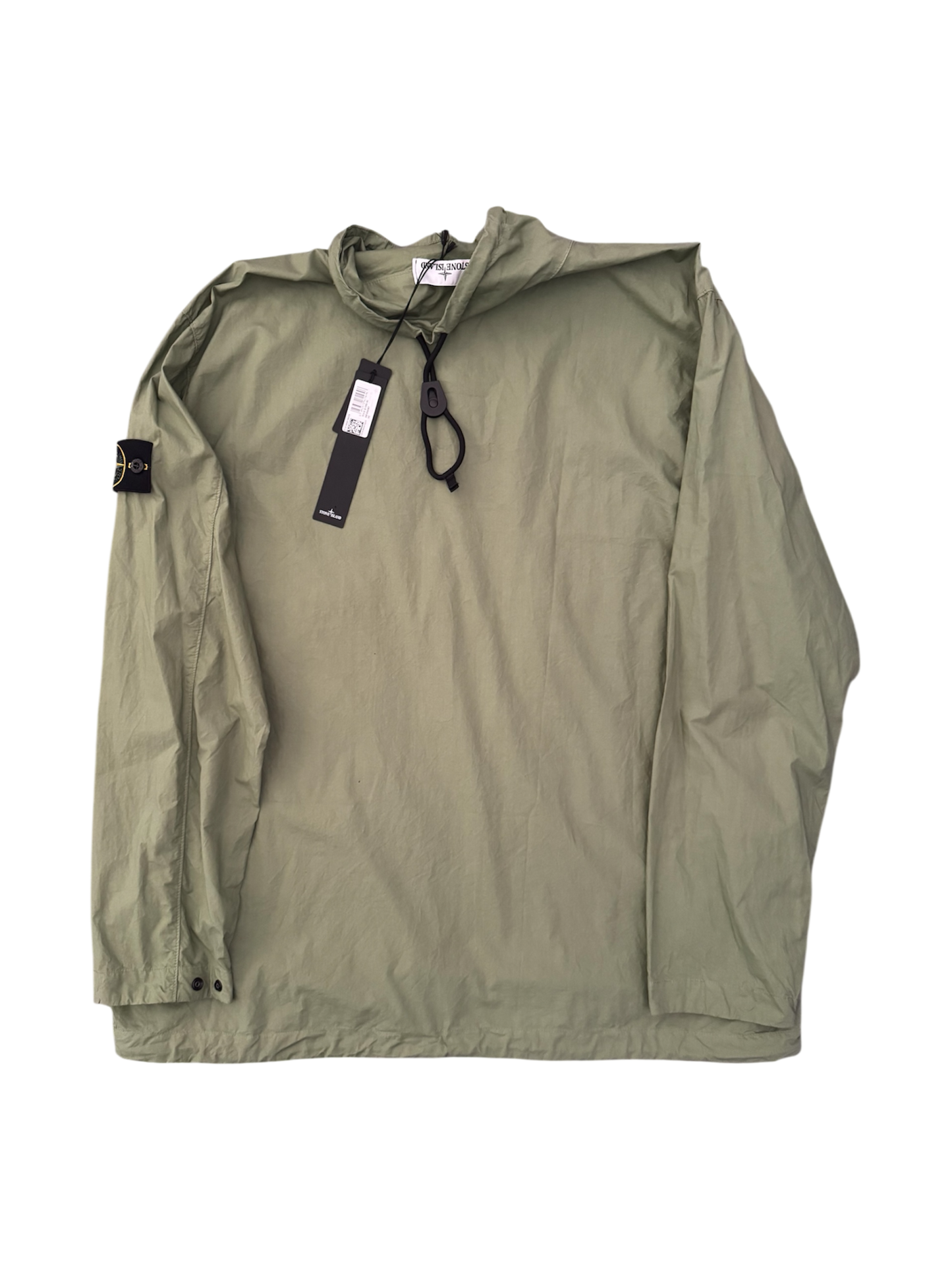 Anorak Stone Island Verde in Cotone - XXL