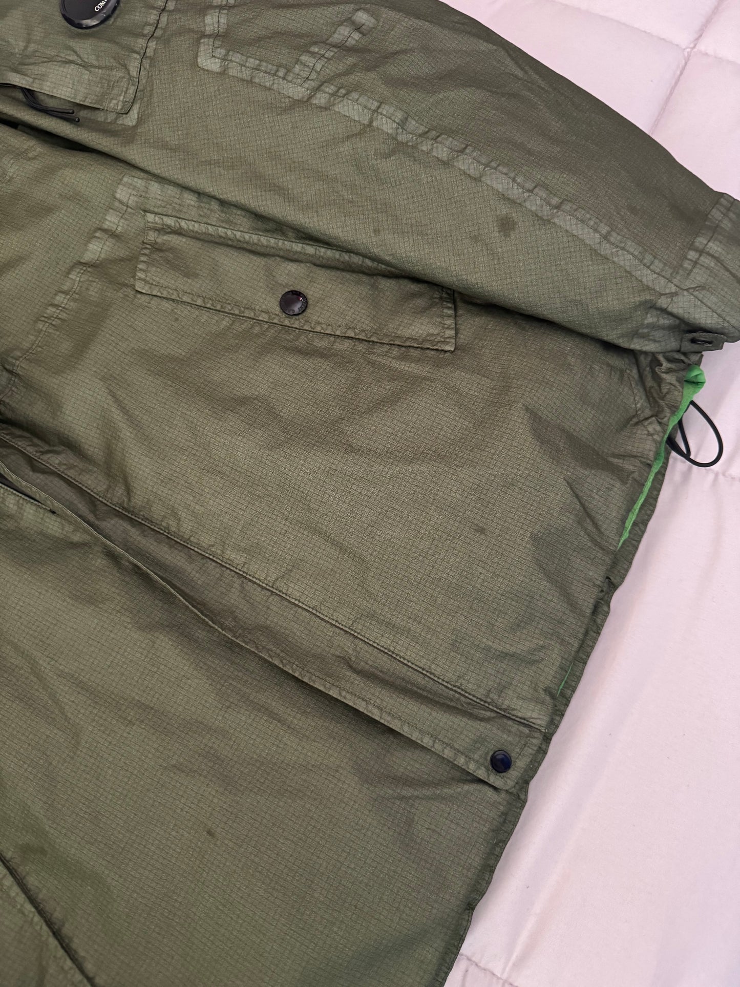 C.P. Company Green 'Gore G-Type' Down Jacket - 50 (Large)