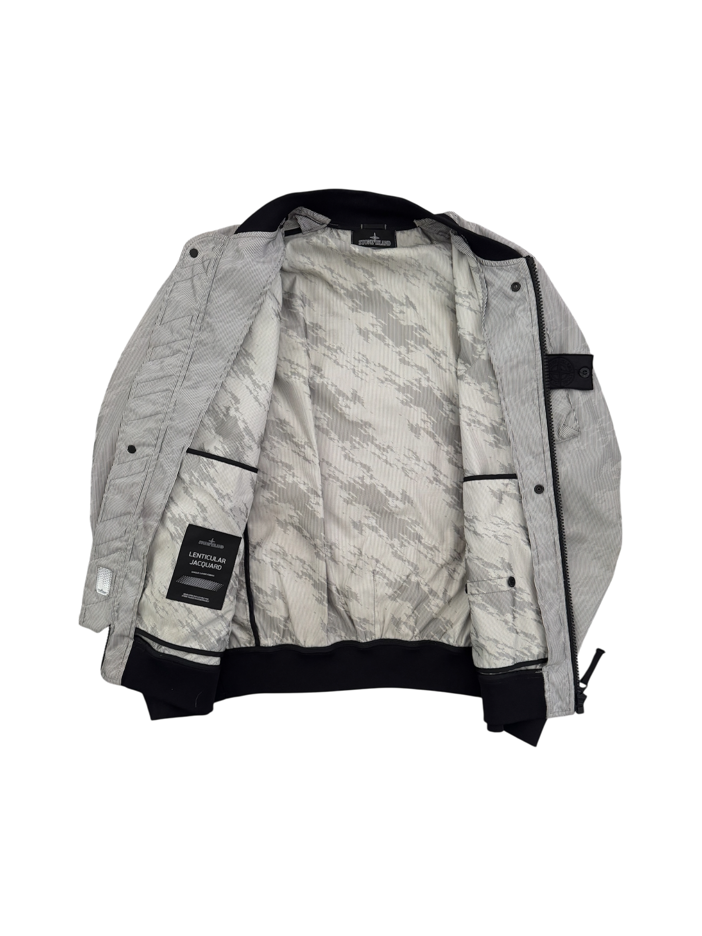 Stone Island Shadow Project 'Lenticular Jacquard' Bomber - Medium