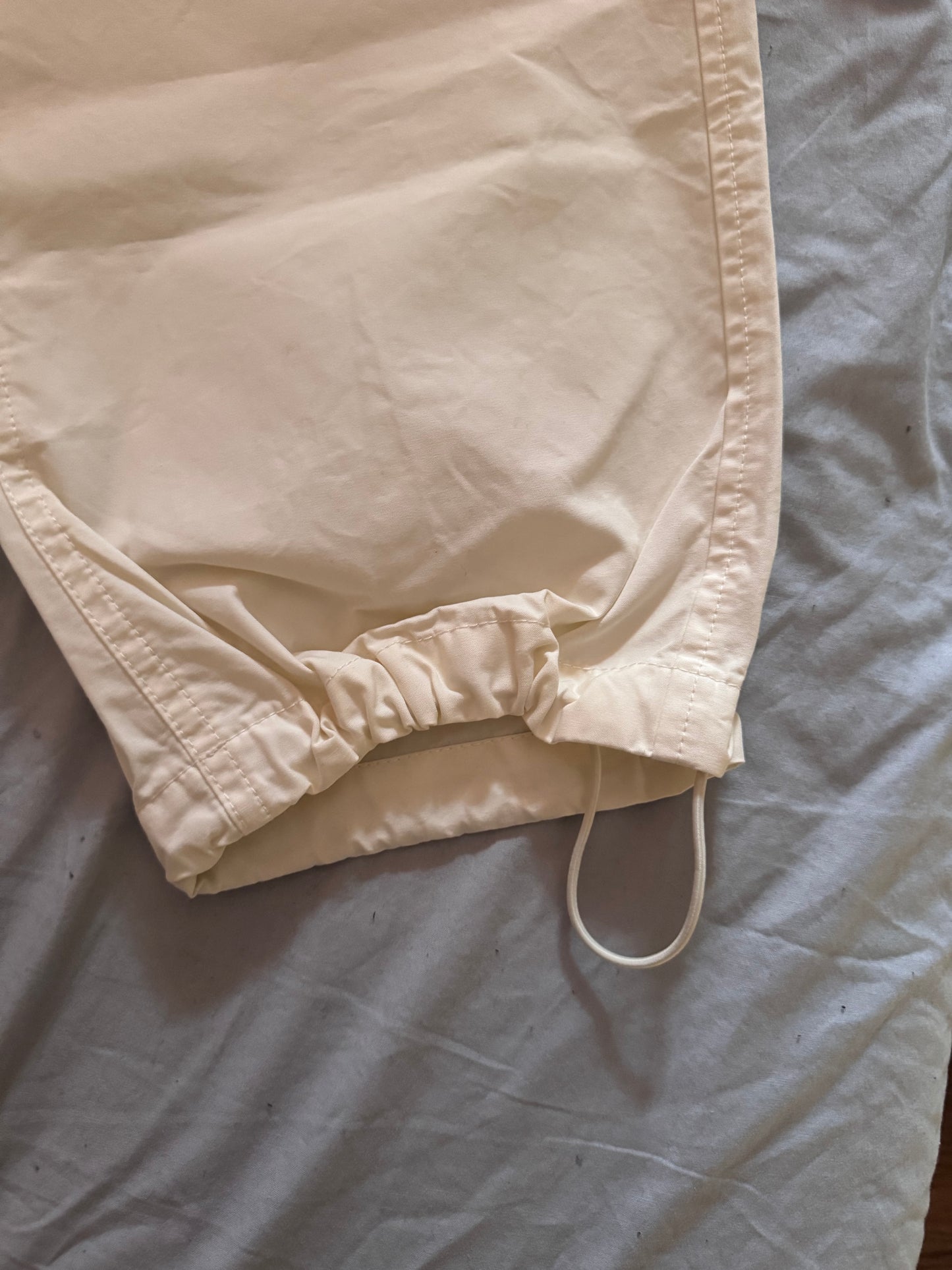 Stone Island Ghost Beige Loose Fit Trousers - W32