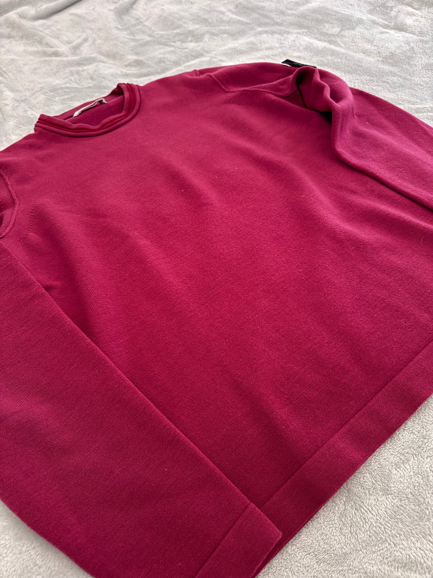 Stone Island 2018 Fucsia Knit Jumper - Medium