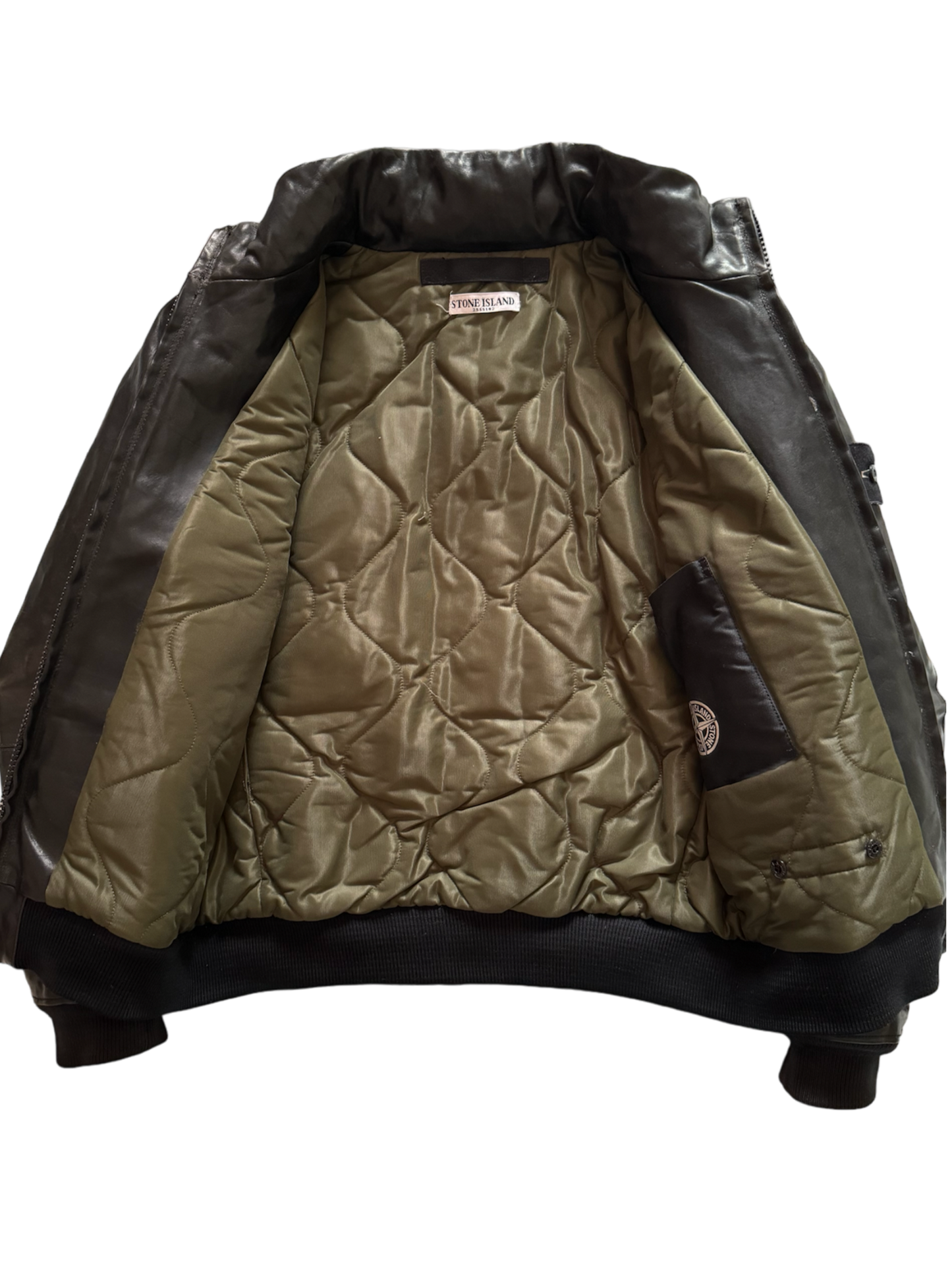 Giacca Stone Island Vera Pelle - Medium