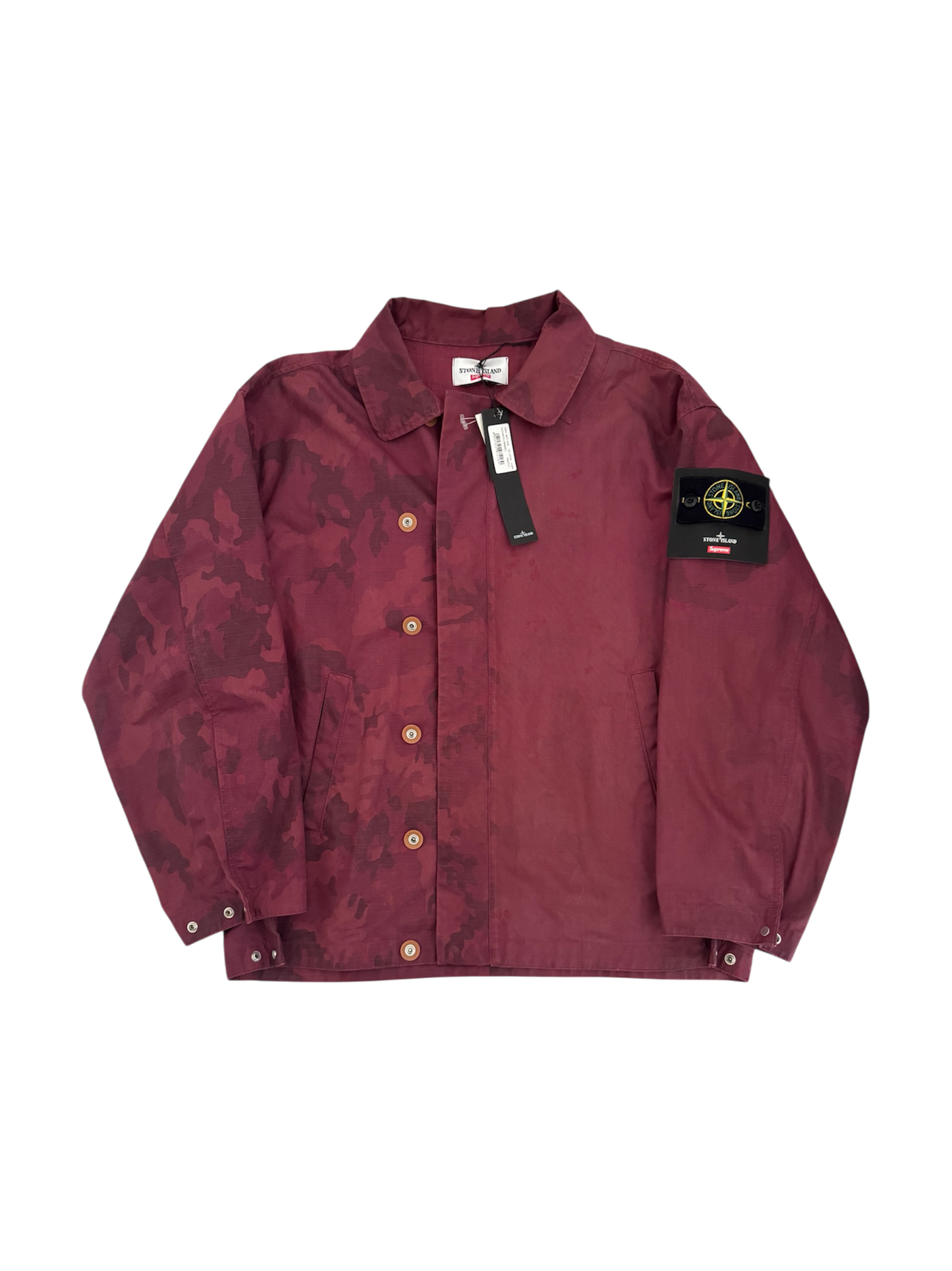 Giacca Stone Island x Supreme 'Cotton Ripstop Ice Jacket Camo' - Large