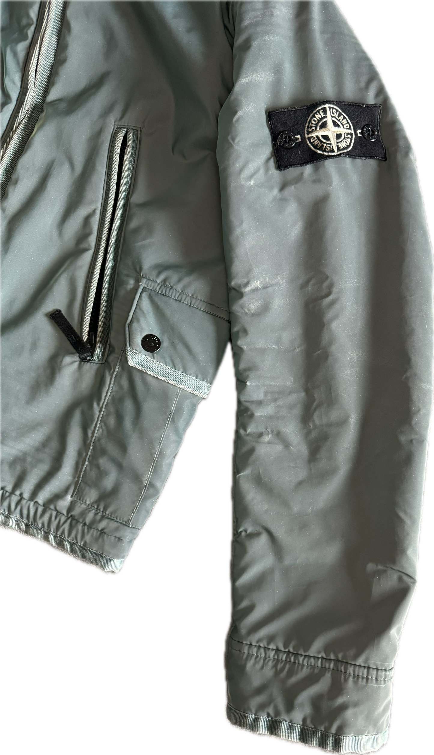 Giacca "Liquid Reflective" del 30° anniversario di Stone Island - Small