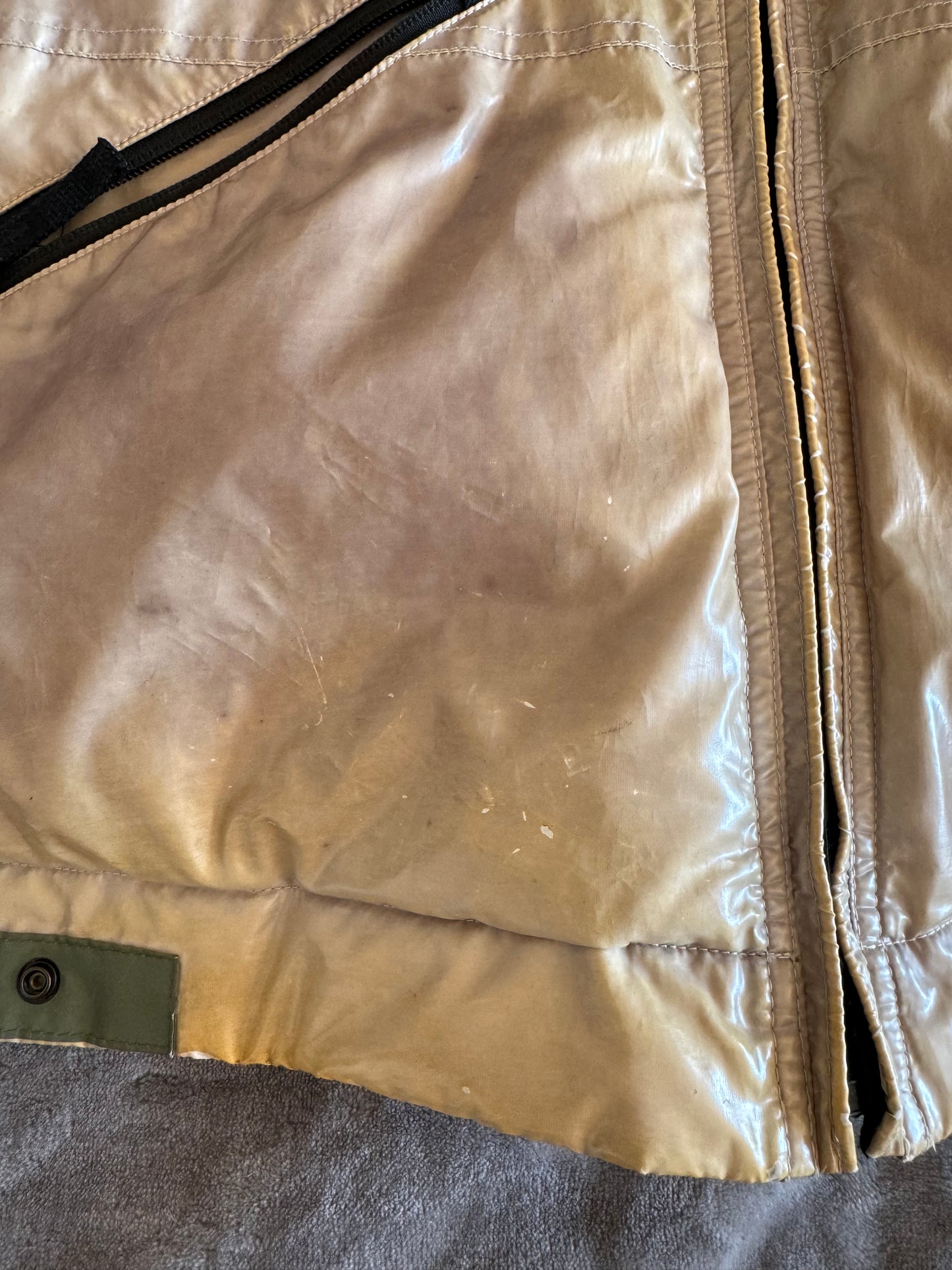 Stone Island 2010 Marrone/Nero Ice Jacket - Large