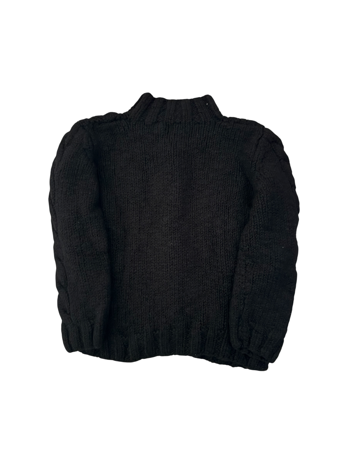 C.P. Company Black Wool Cardigan - Medium