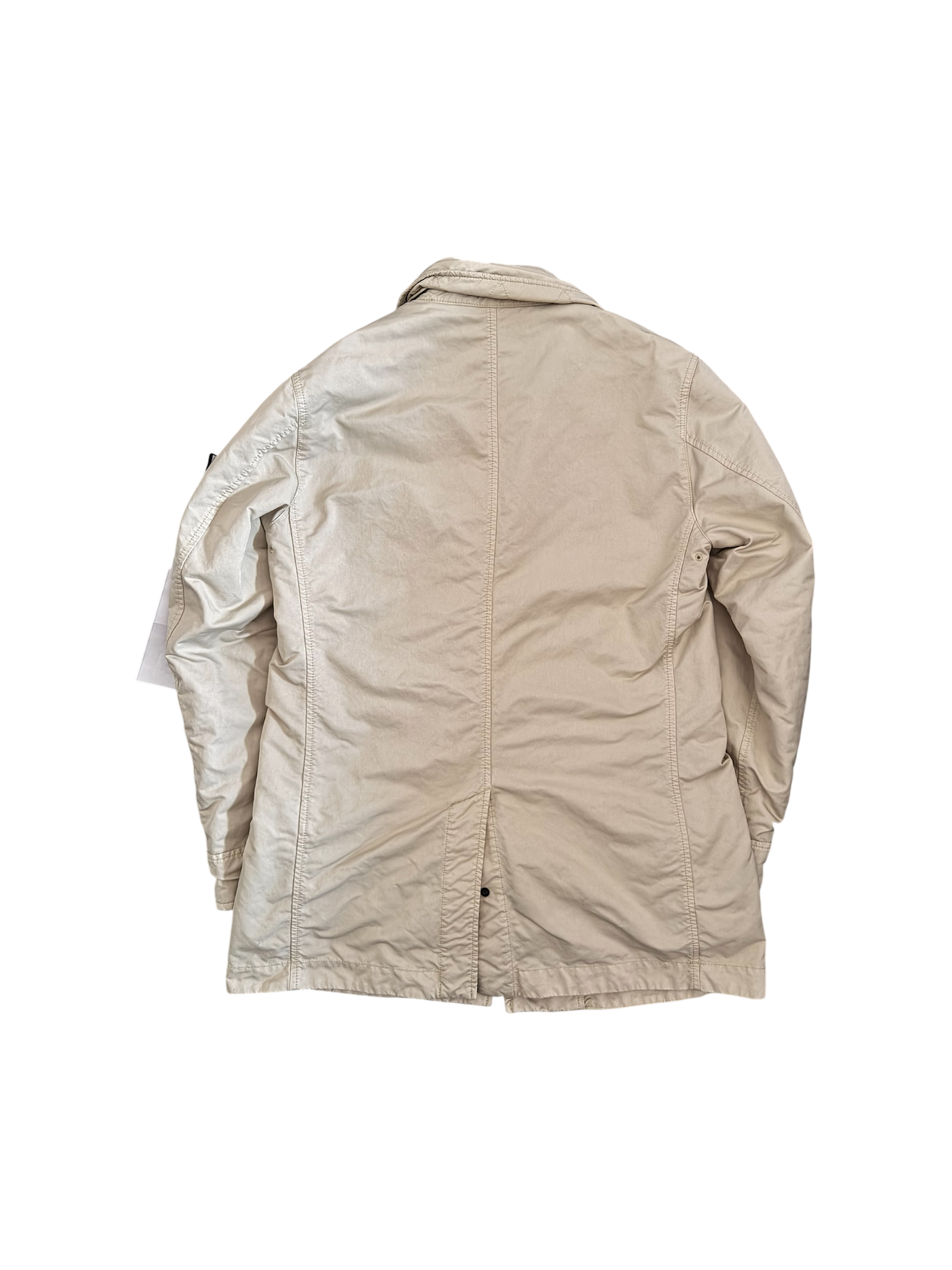 Stone Island Beige 'David Tc Primaloft Insulation' Trench - Large
