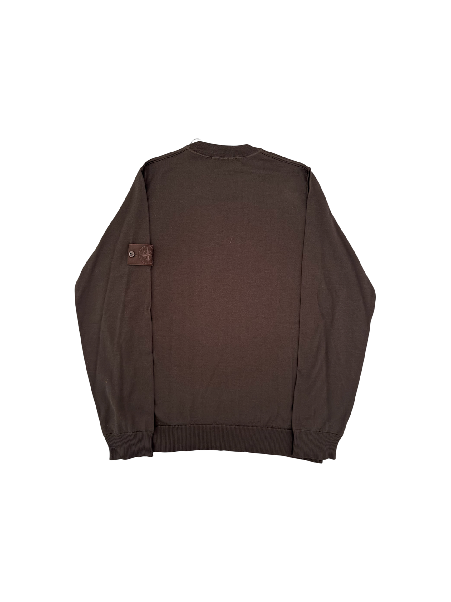 Stone Island Brown Ghost Sweater - Large