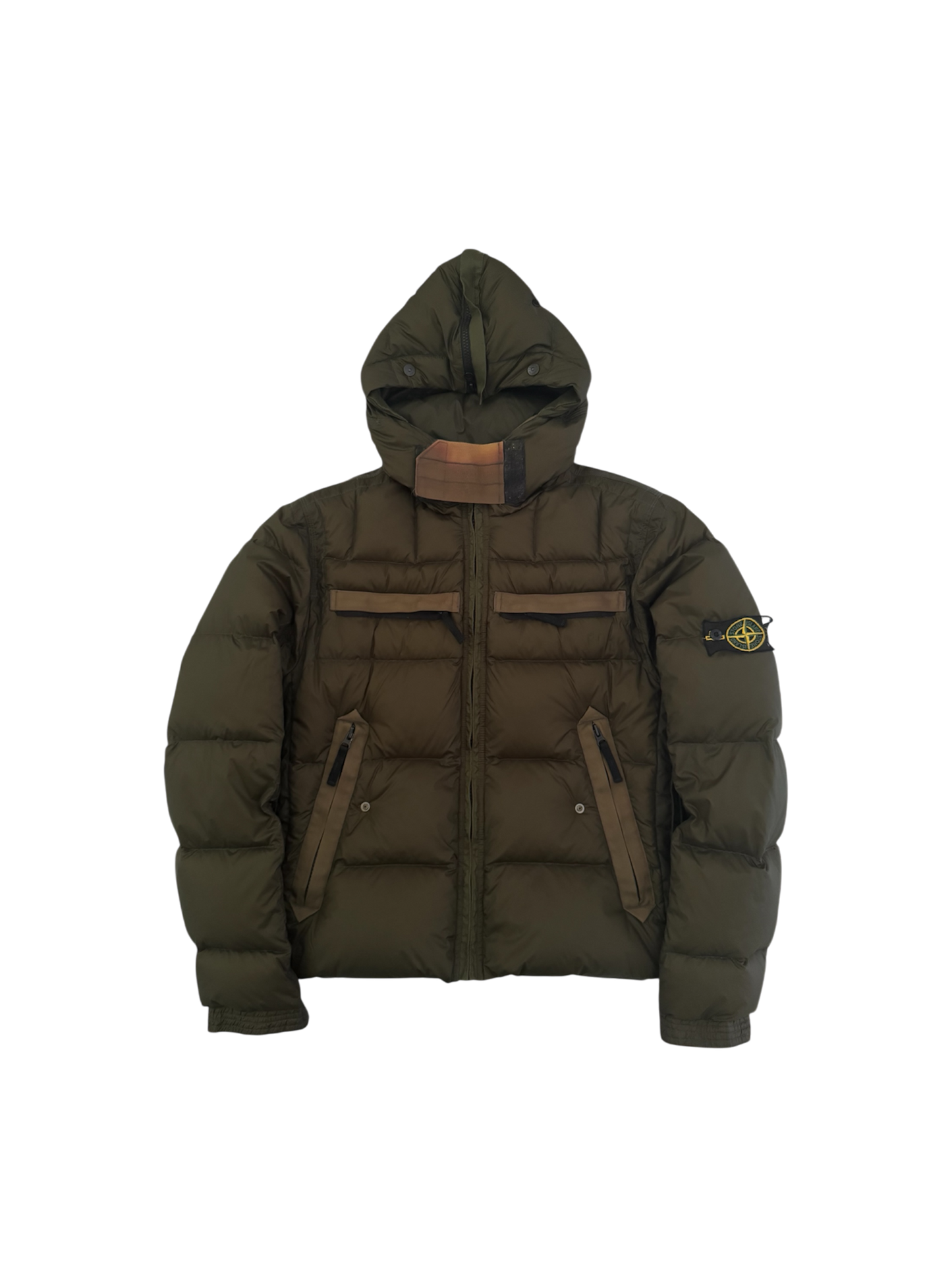 Piumino Stone Island 'Opaque Nylon Tela Mesh Badge' - Large
