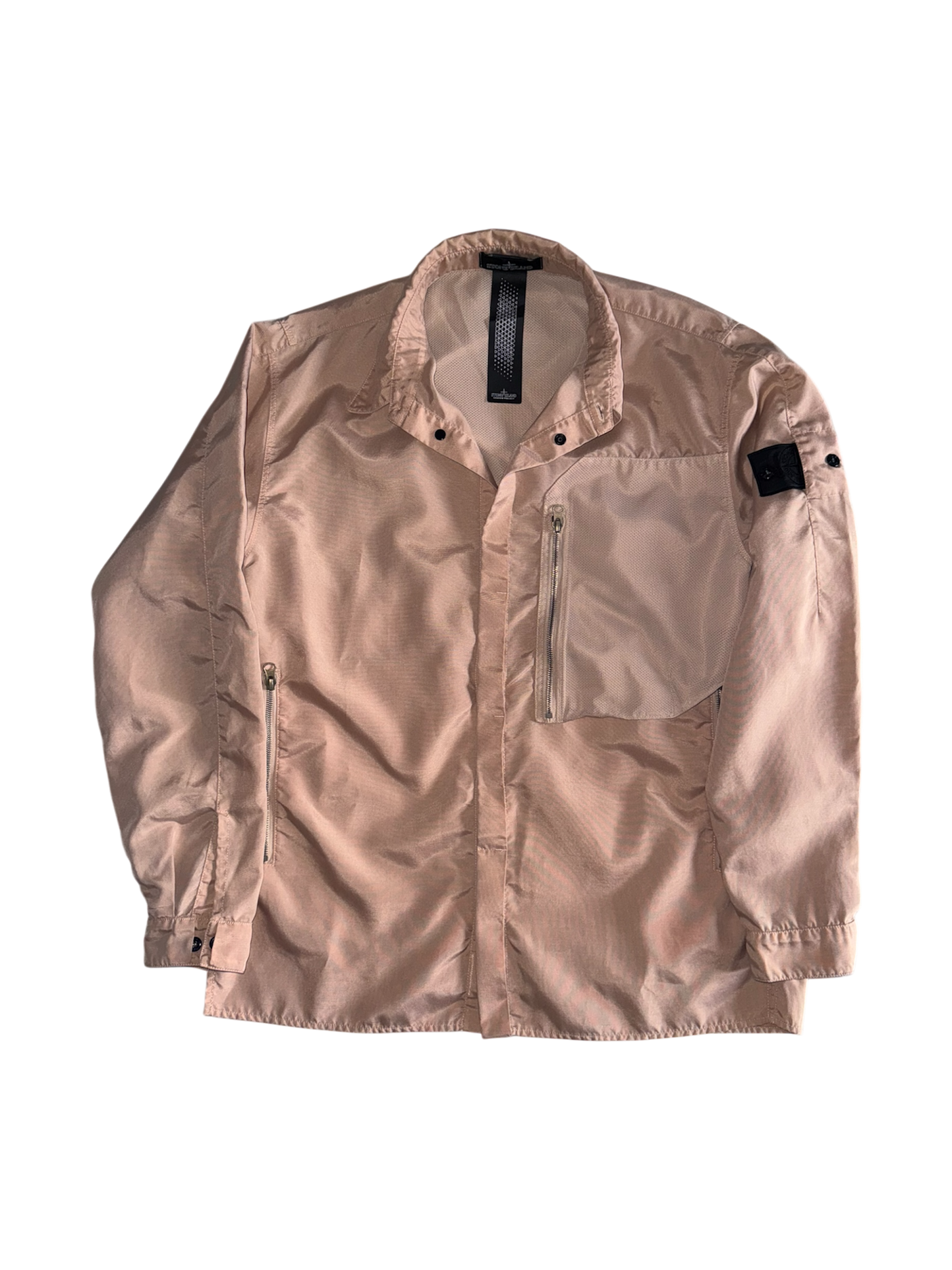 Overshirt Rosa Stone Island Shadow Project - Large