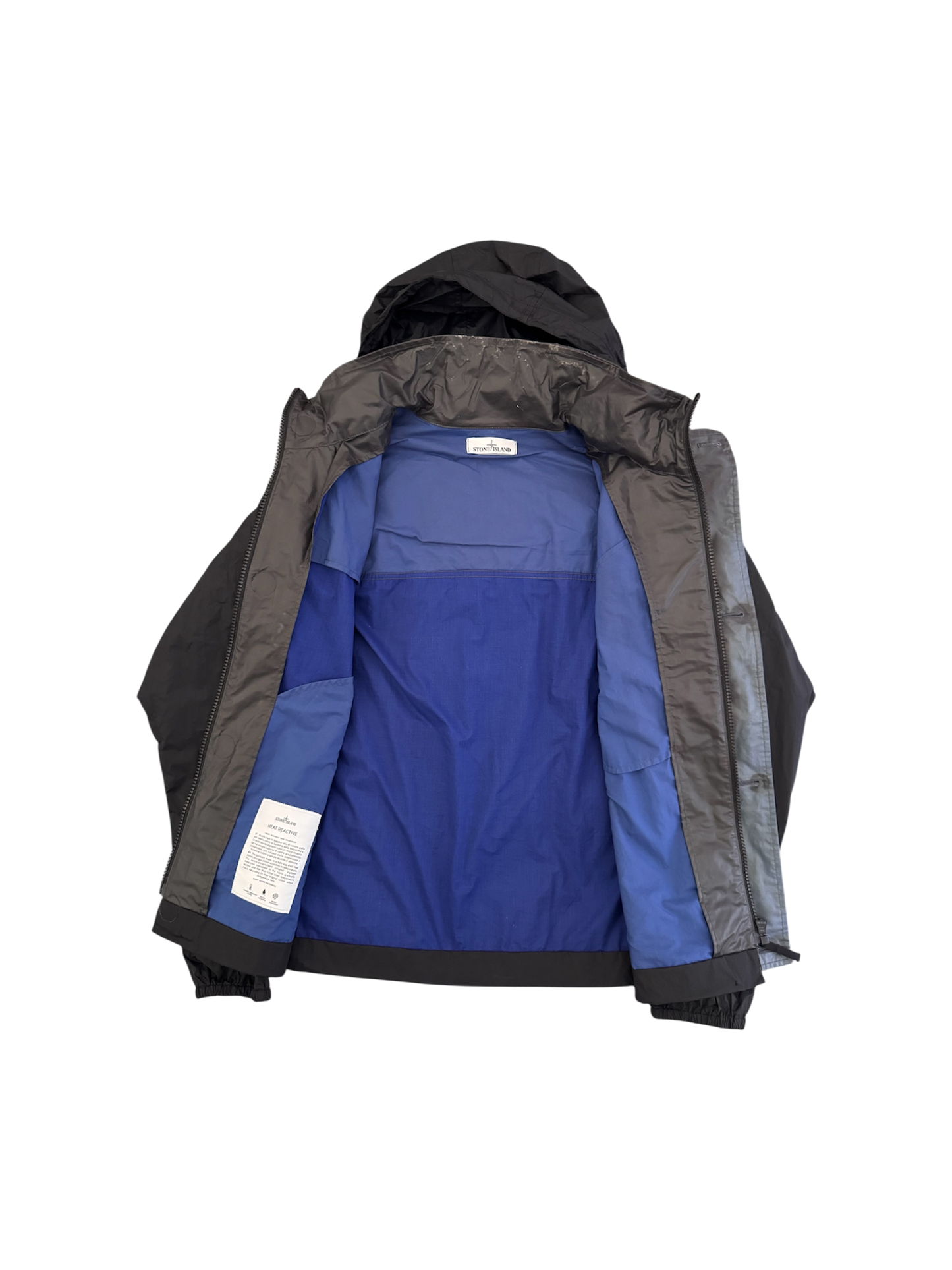 Stone Island Marina 'Heat Reactive' Detachable Sleeves Jacket - XXL