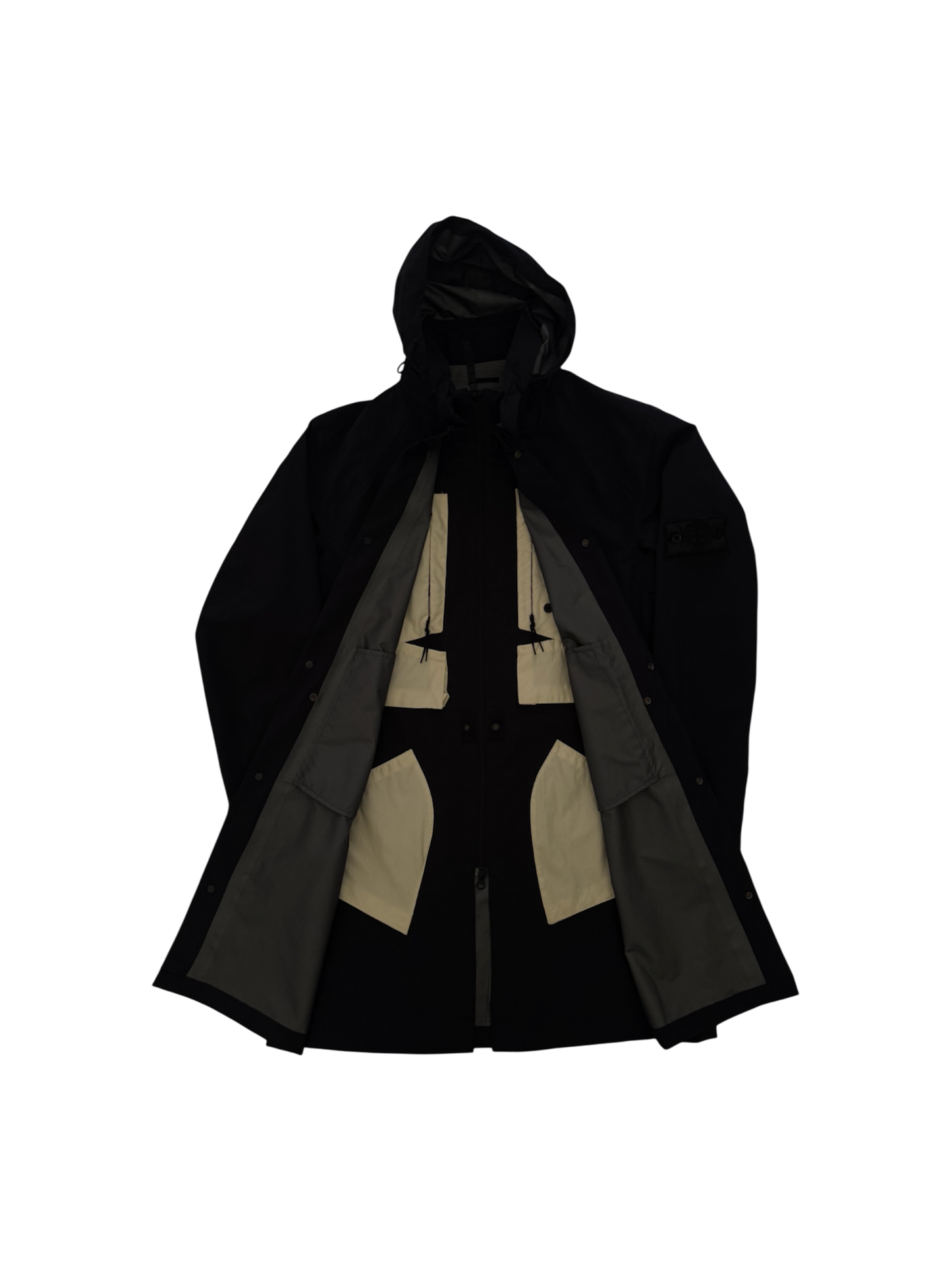 Stone Island Shadow Project 'Stealth Goretex' Parka - Large