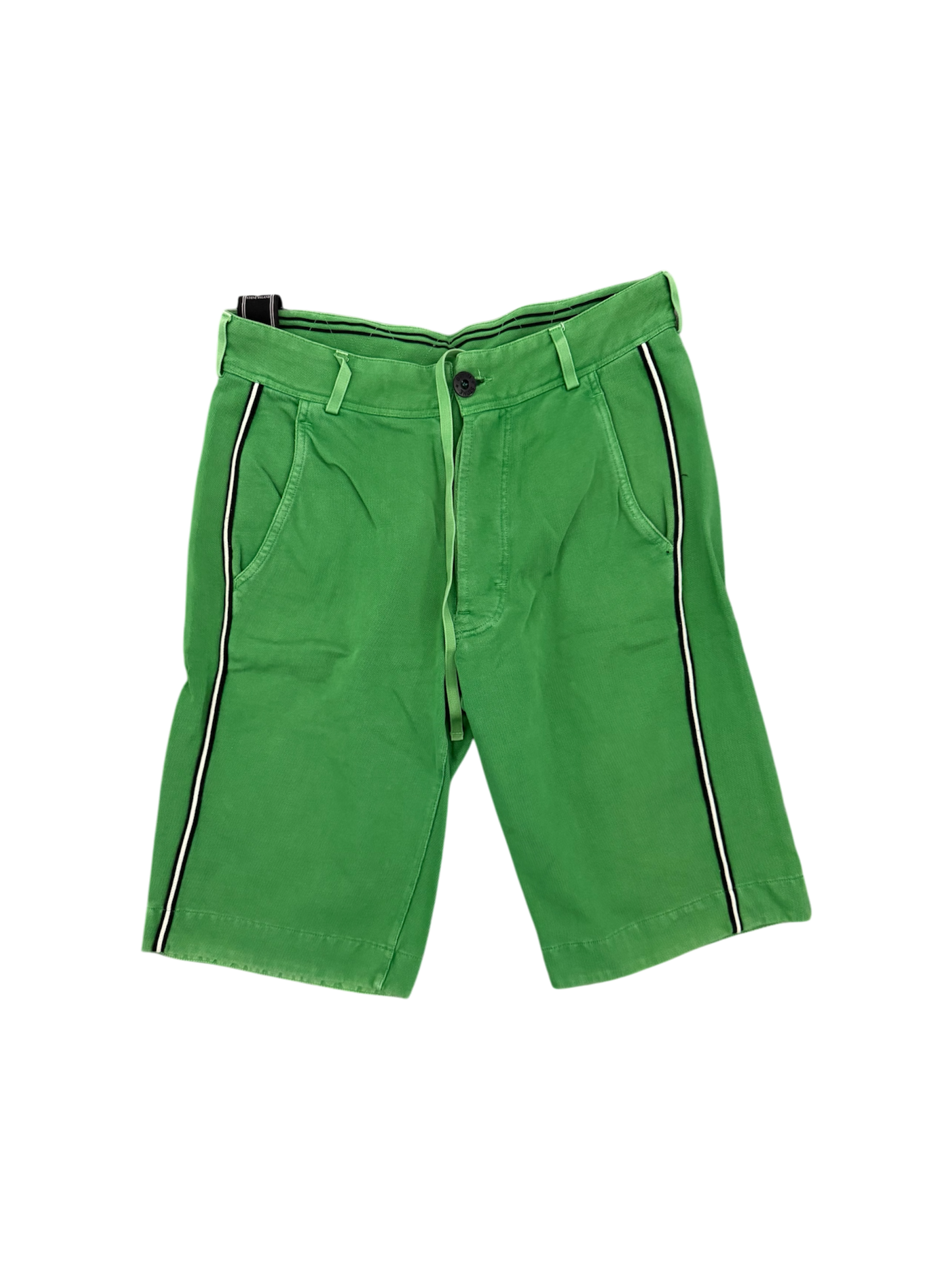 Stone Island Green Vintage Shorts - Small