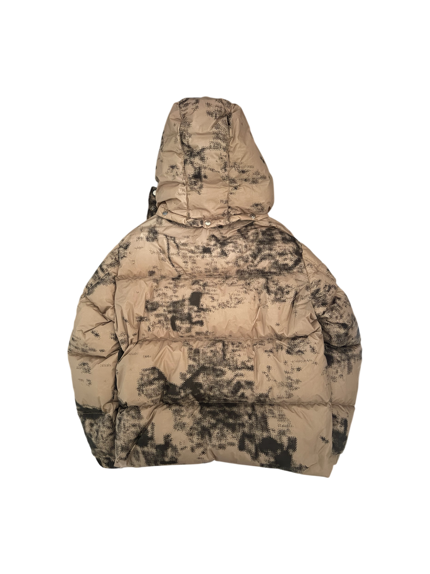 Stone Island 'Ice Jacket Earth Mapping Camouflage Down' Puffer - XL