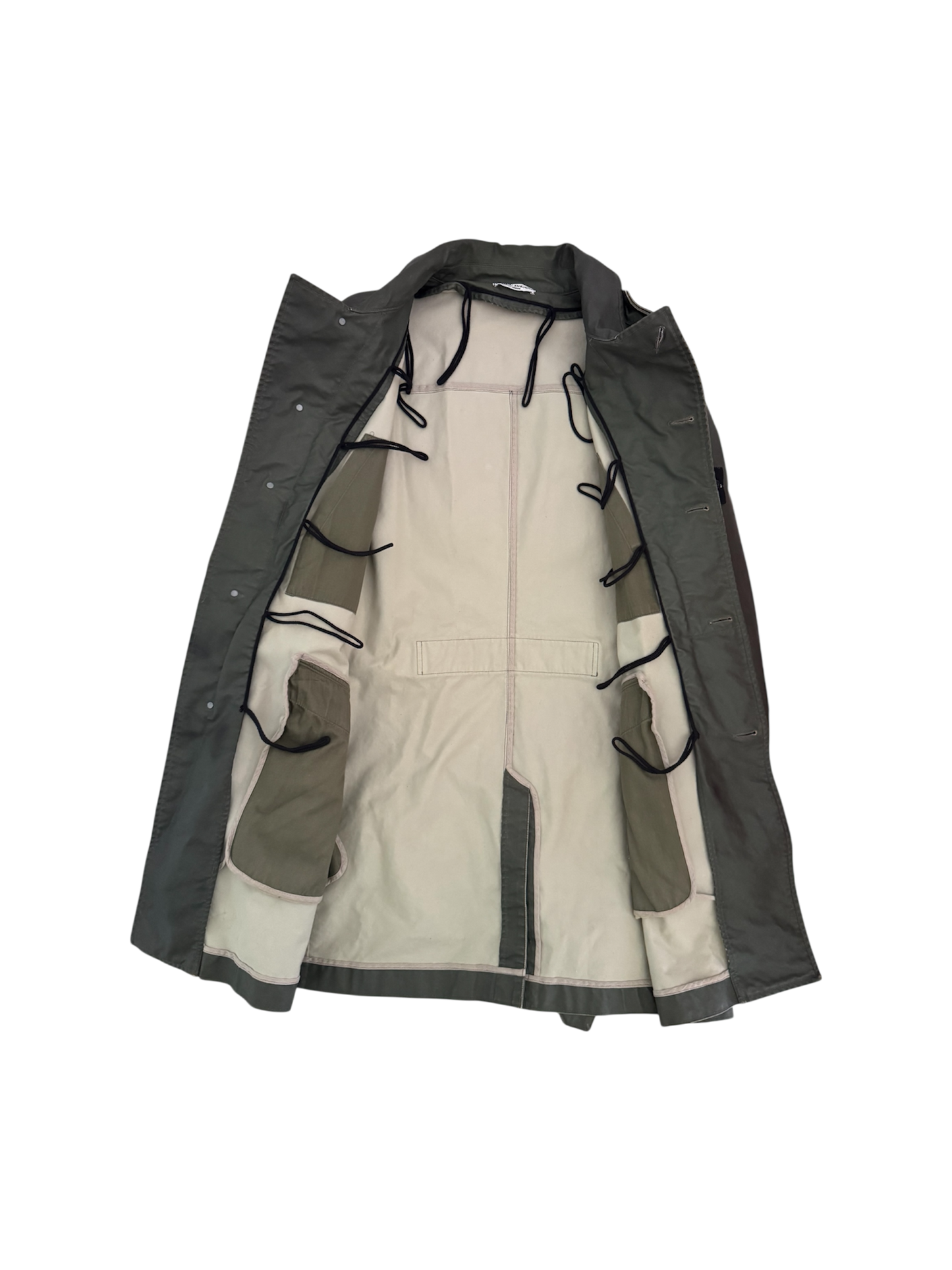 Stone Island 'Waxed Ice Heat Reactive' Trench - XXL