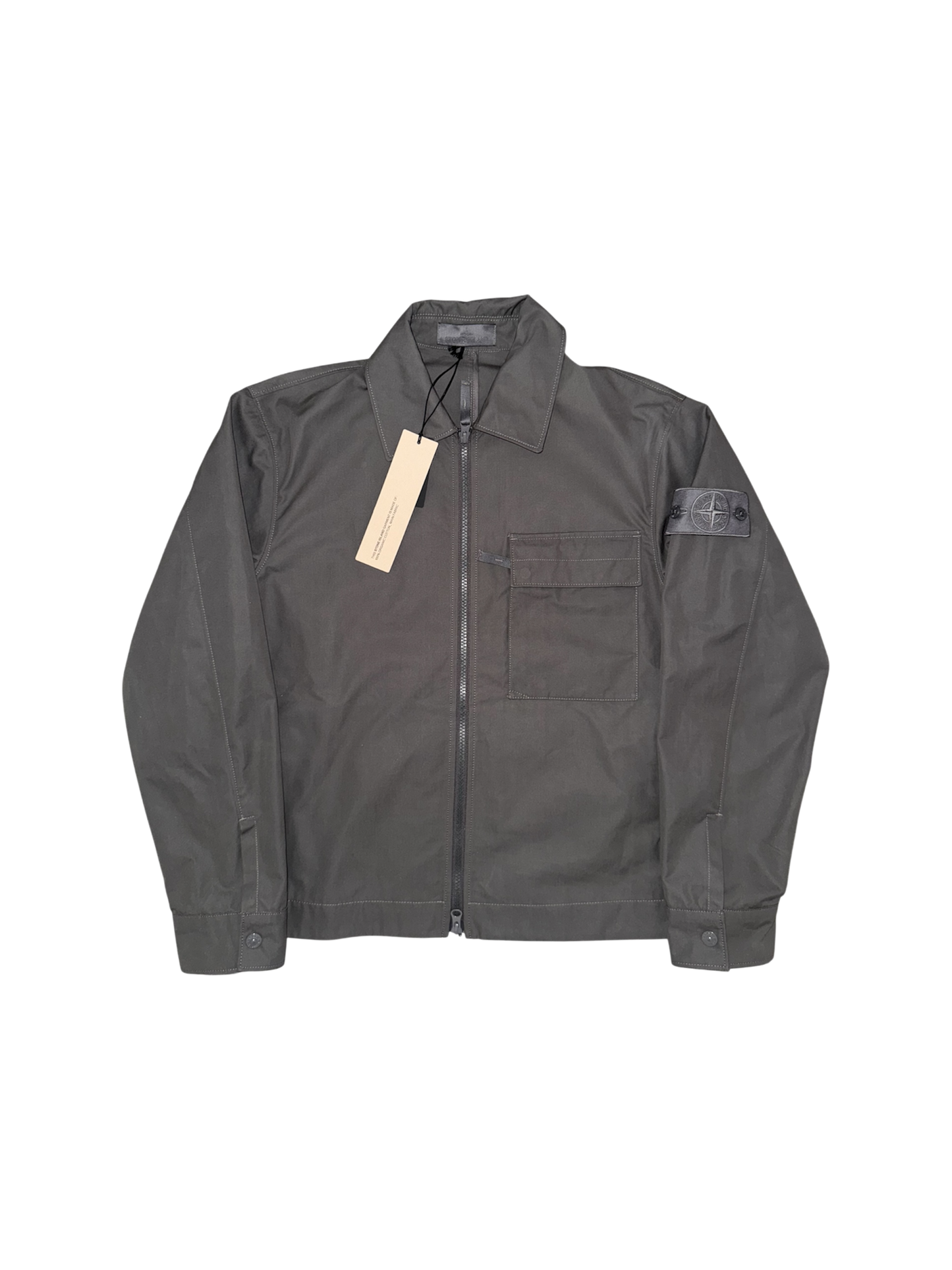 Stone Island Grey Ventile Ghost Jacket - Small
