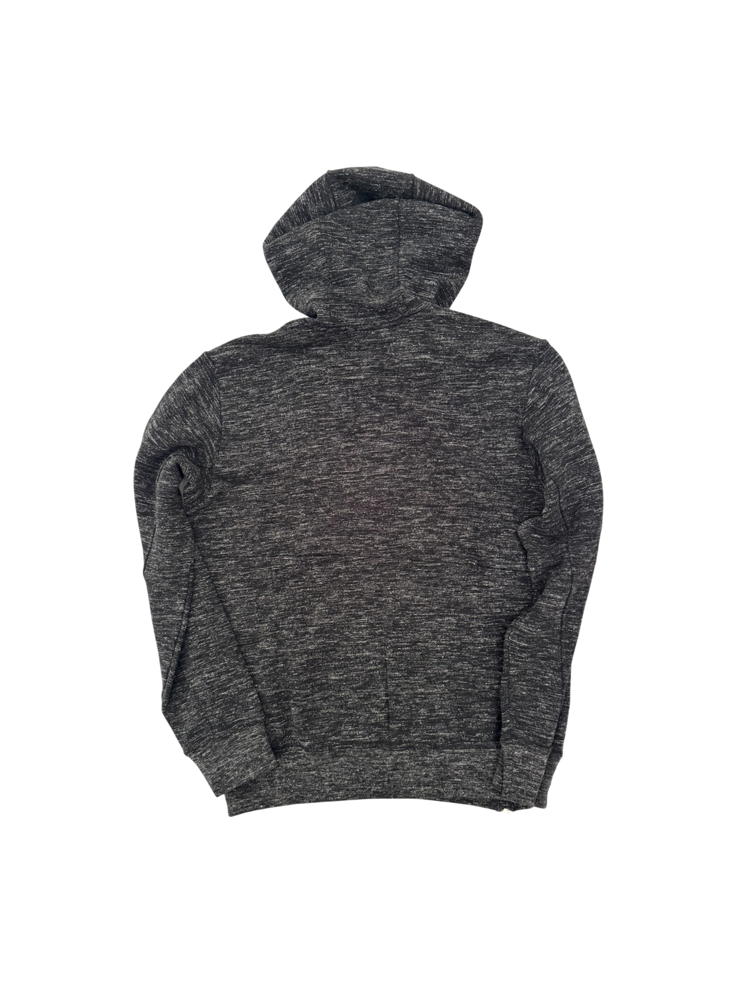 Stone Island Shadow Project Black Diagonal Zip Hoodie - Small