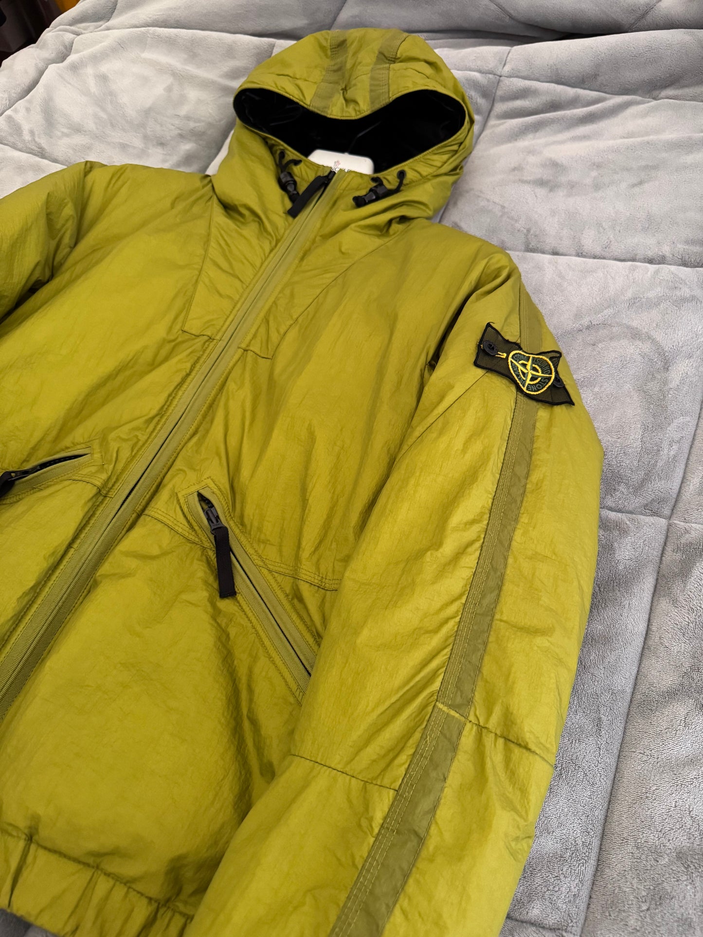 Piumino Stone Island 'Goose Down Mesh Badge' - Large