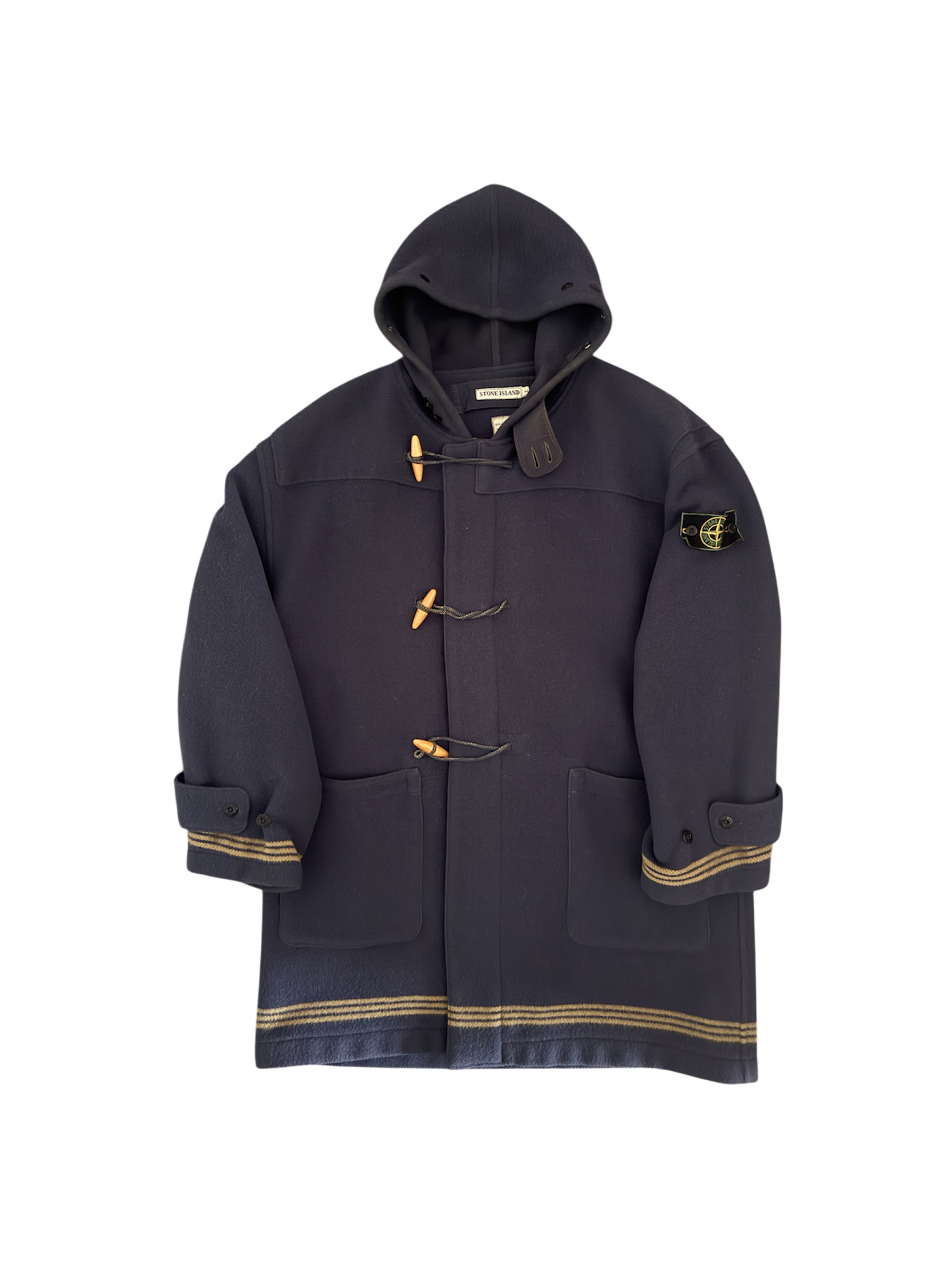Stone Island 1988 Blue Wool Montgomery - Large – MsBadge
