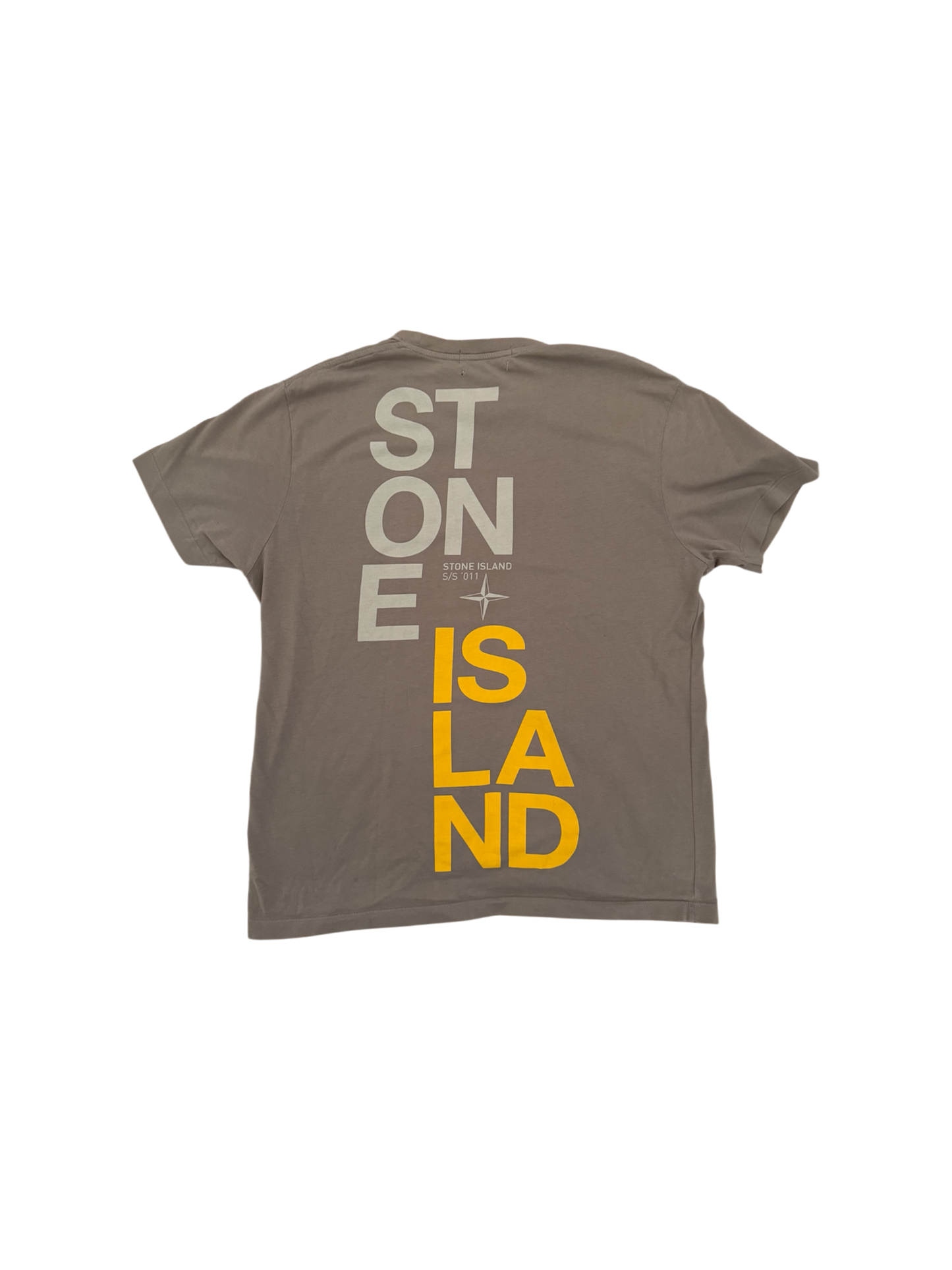 T-Shirt Stone Island Grigia - Large