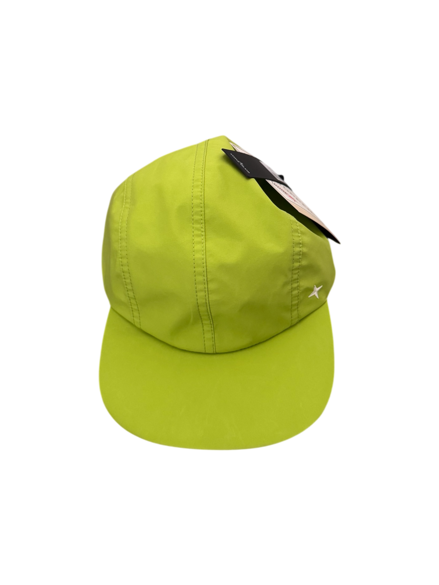 Stone Island Lime Stellina Goretex Cap - Unisize