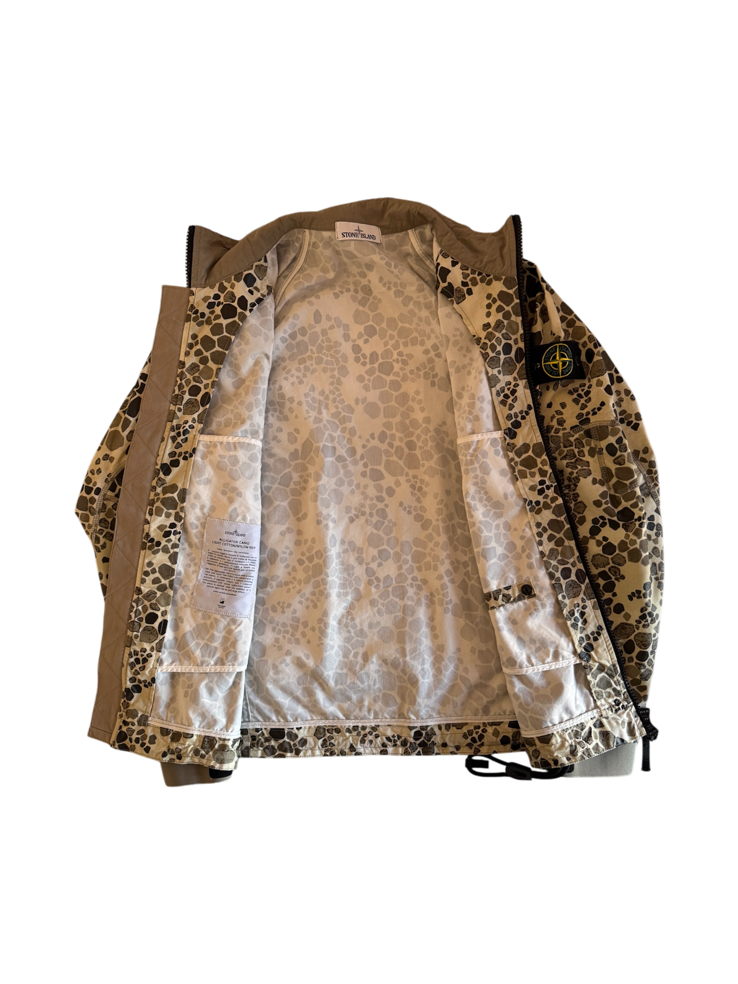 Giacca Stone Island 'Alligator Camo Light Cotton/Nylon Rep' - Medium