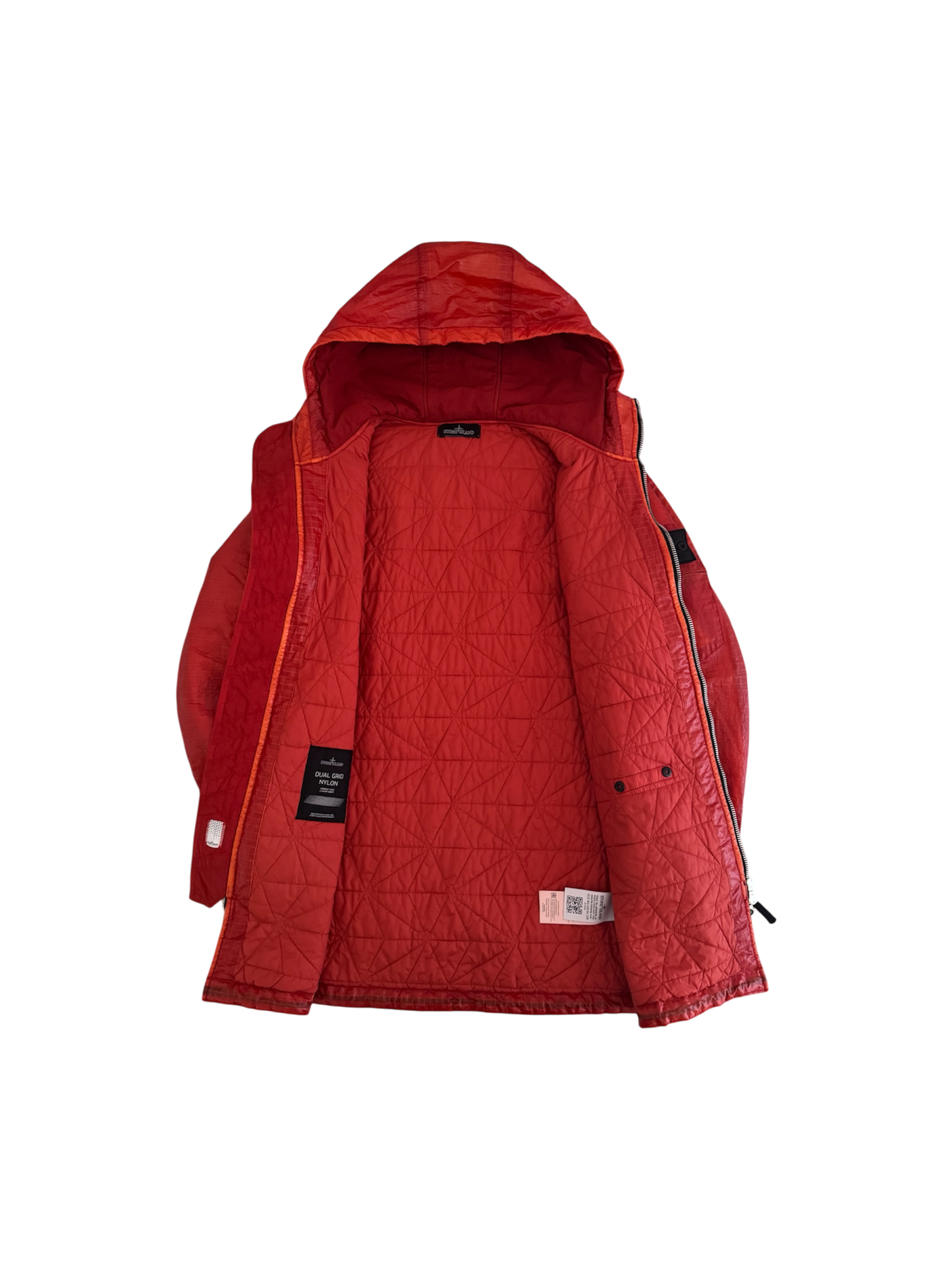 Stone Island Shadow Project 'Dual Grid Nylon' Parka - Small